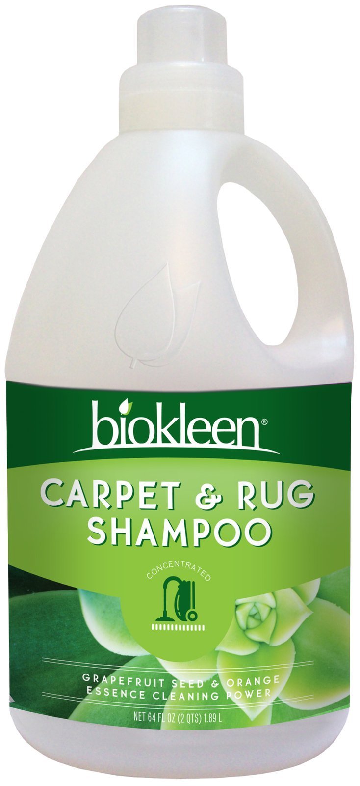Biokleen Carpet & Rug Shampoo Concentrate - 64 Fl Oz, Orange Scent | Deep Cleaning Formula for Pet Stains & Odors | Safe for Kids & Pets | Perfect for Home, Office & Carpeted Areas