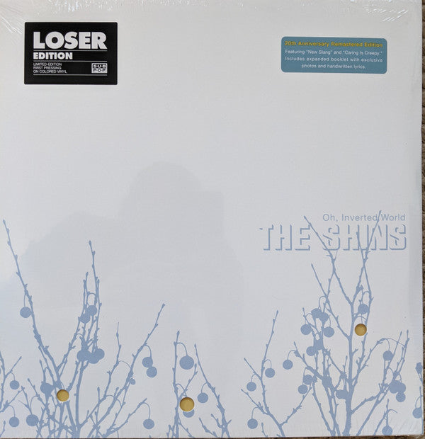 The Shins - Oh, Inverted World Vinyl LP (Limited Edition, Reissue, Remastered, Blue Vinyl) | Mint Condition | Perfect for Record Collectors & Music Lovers