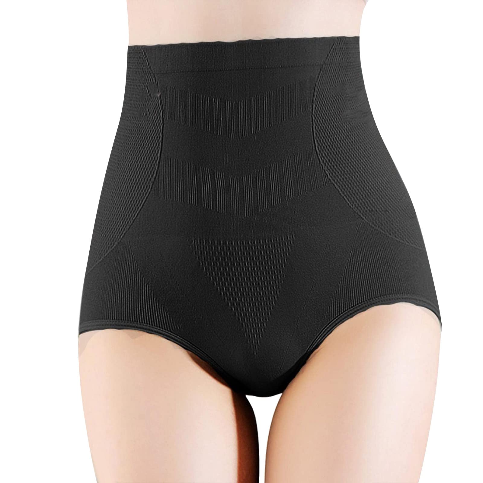 Women's Cotton High Waisted Underwear - Comfortable Postpartum Briefs, Body Shaper & Butt Lifter Panties for Daily Wear, Yoga, Workout and Recovery