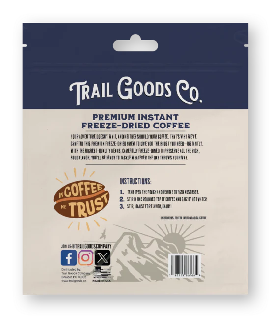 Premium 100% Colombian Freeze Dried Instant Coffee - Rich Flavor & Aroma - Perfect for Home, Office & Travel - Brews Instantly Anywhere