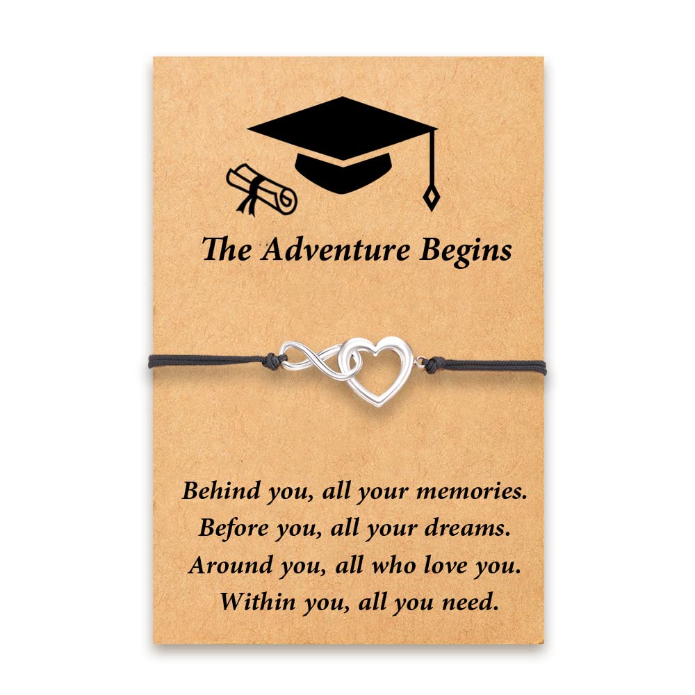 2022 Graduation Gifts - Inspirational Compass Bracelets for Women, Men, Boys & Girls - Perfect for Commencement Ceremonies & Life Journey Milestones