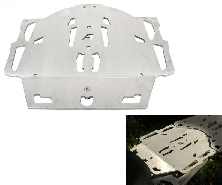 AltRider BMW R1250GS & R1200GS WC (2013+) Passenger Pillion Luggage Plate - Durable Motorcycle Accessory for Adventure Touring & Long-Distance Travel