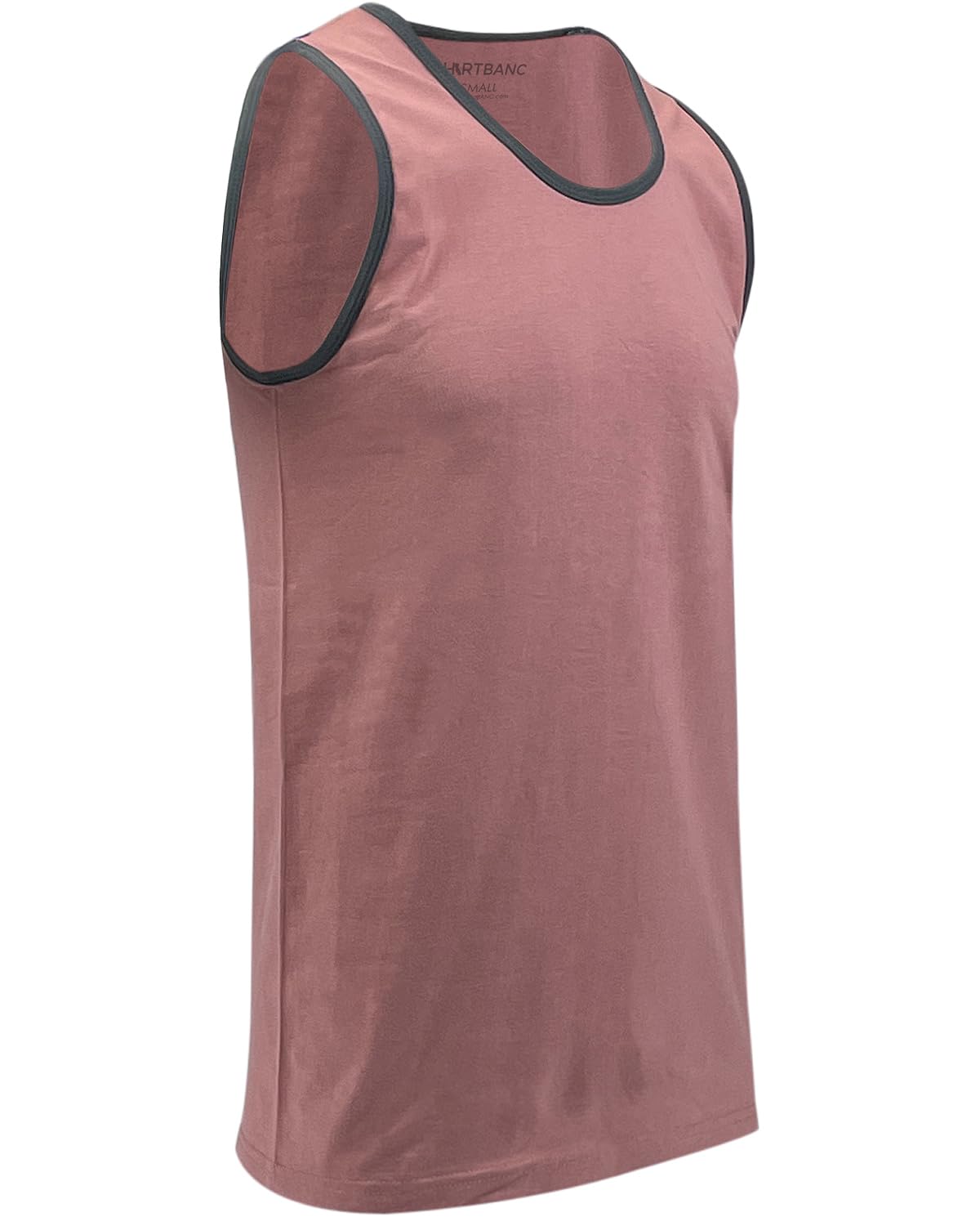 SHIRTBANC Men's Cotton Tank Top - Breathable Workout Gym Shirts, Sleeveless Athletic Tops for Running, Beach & Summer Outdoor Activities