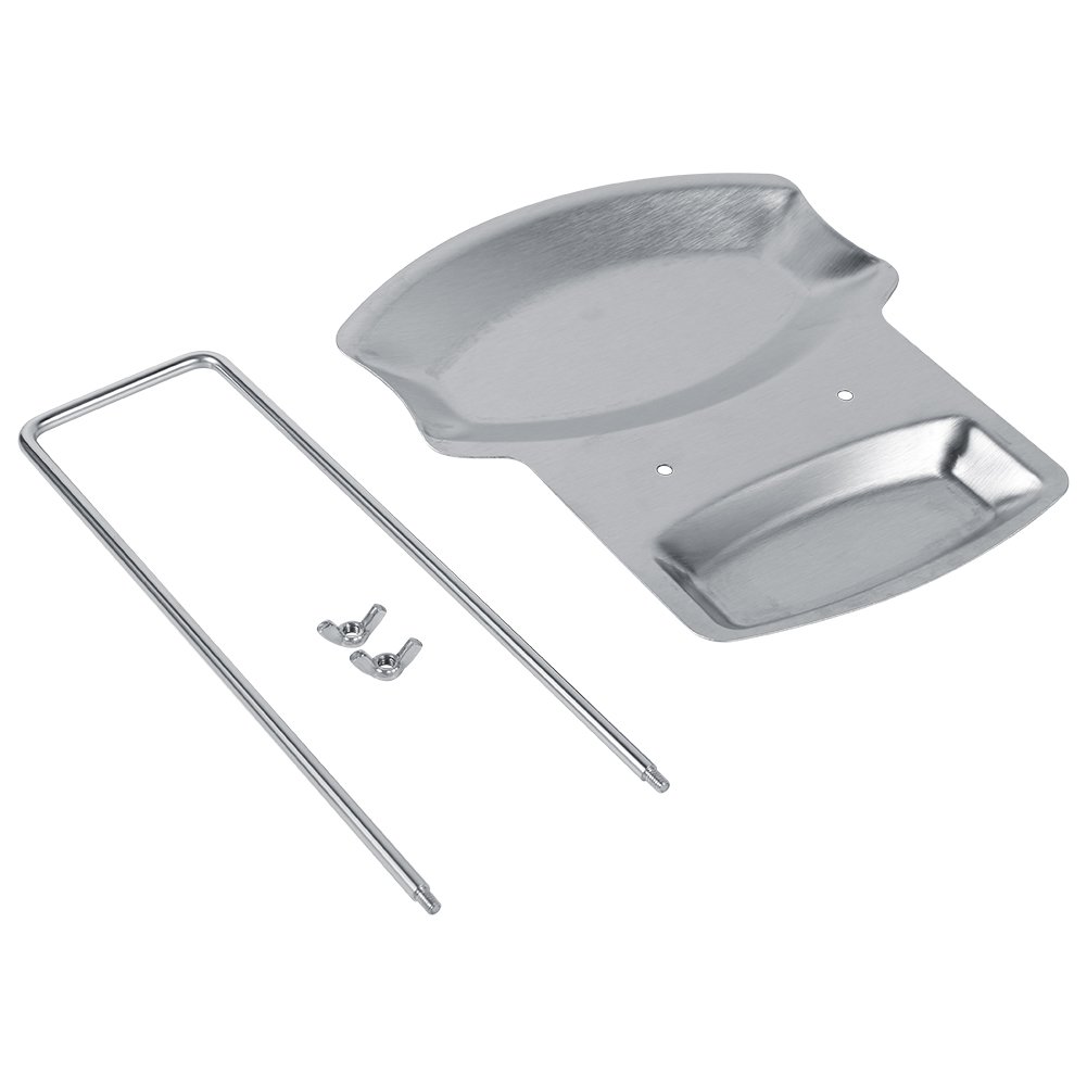 Stainless Steel Pot Lid Stand - Kitchen Organizer for Pots & Pans, Space-Saving Lid Rack for Home & Restaurant Use - Perfect for Baking, Cooking & Organizing Cookware