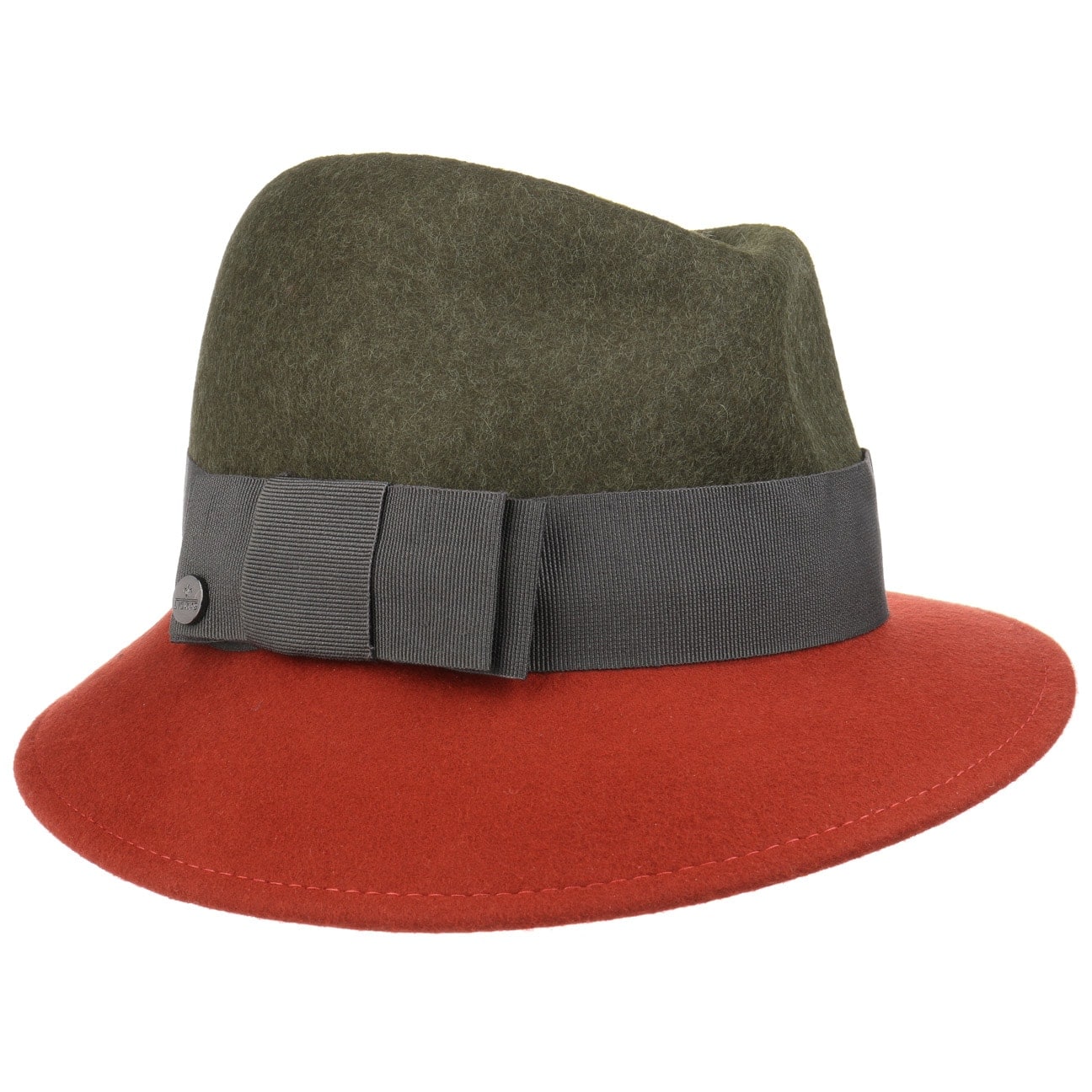 Lierys Asym Twotone Wool Felt Hat - Stylish Winter Fashion Accessory for Women | Perfect for Outdoor Events, Travel & Cold Weather