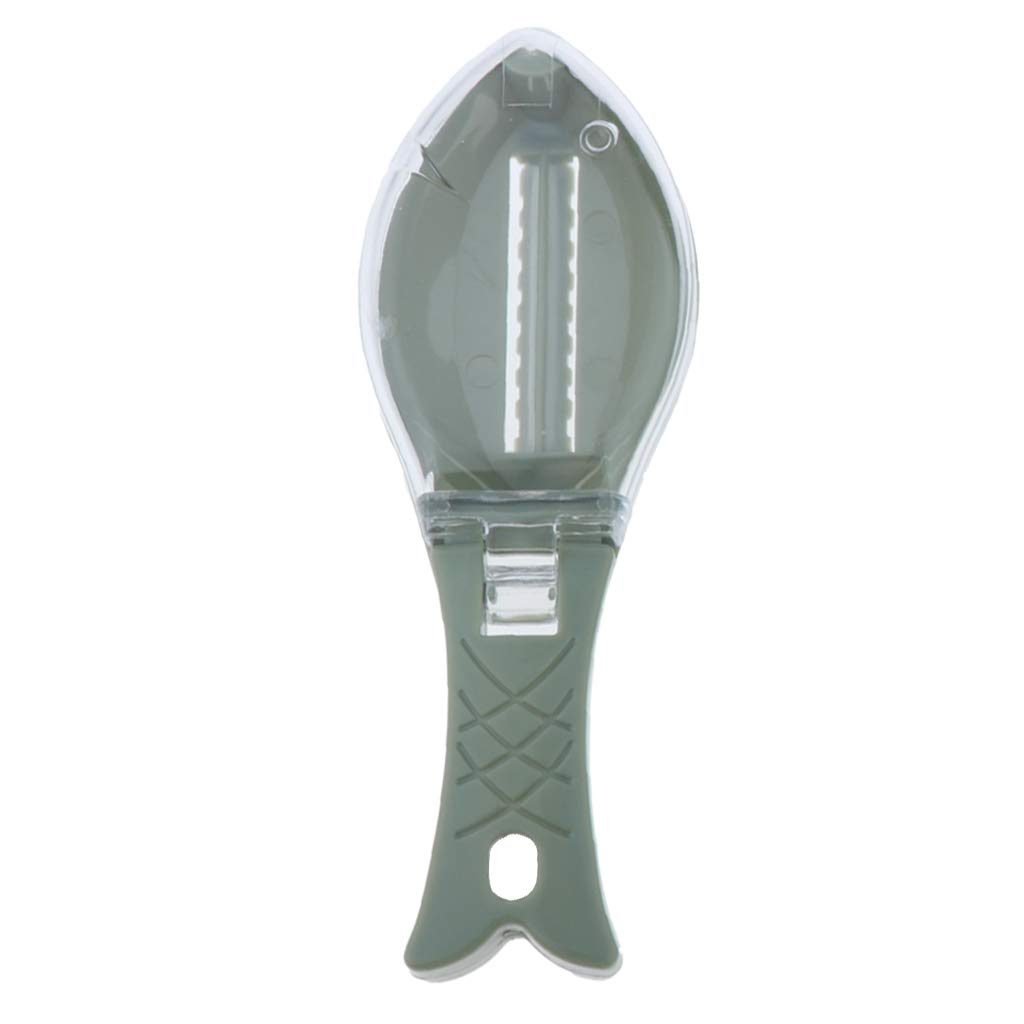 Newmind Multifunctional Fish Scaler and Scraper - Stainless Steel Kitchen Tool for Removing Fish Scales - Perfect for Home Cooking, Seafood Prep, and Professional Kitchens