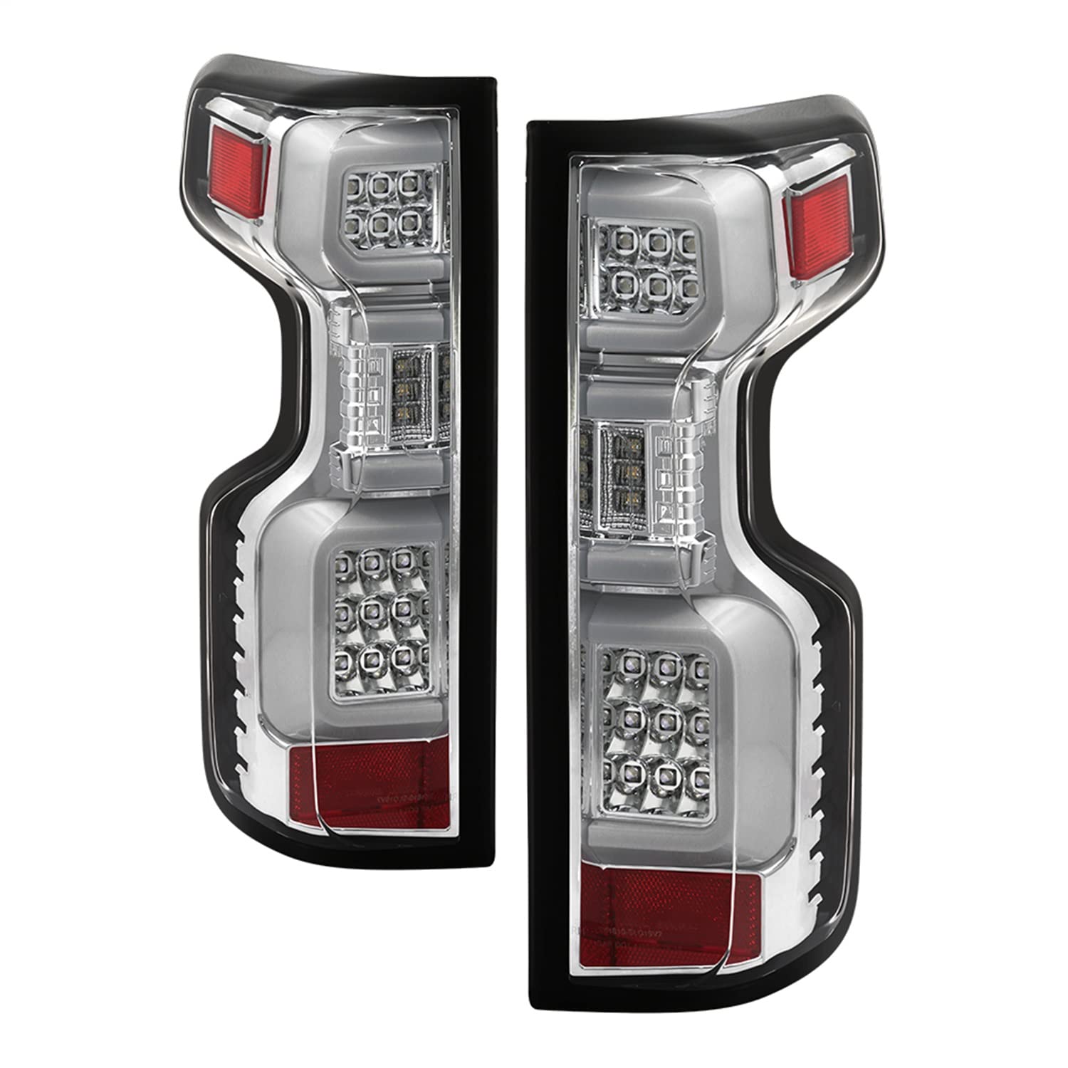 Spyder Euro Style LED Tail Lights - ALT-YD-CS19LED-C - Upgrade Your Car's Rear Lighting for Enhanced Style & Safety
