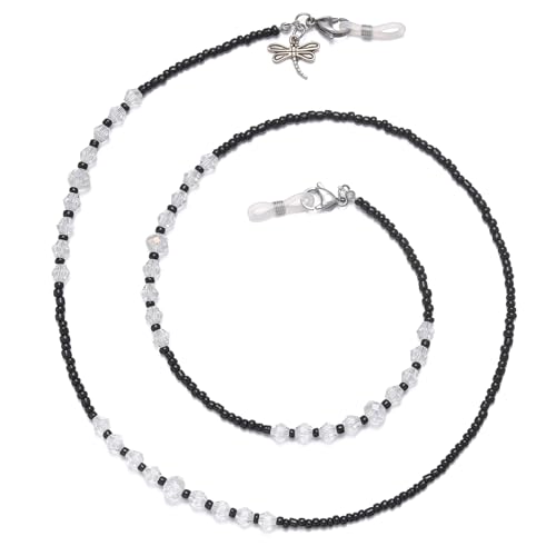 Dragonfly & Black Beads