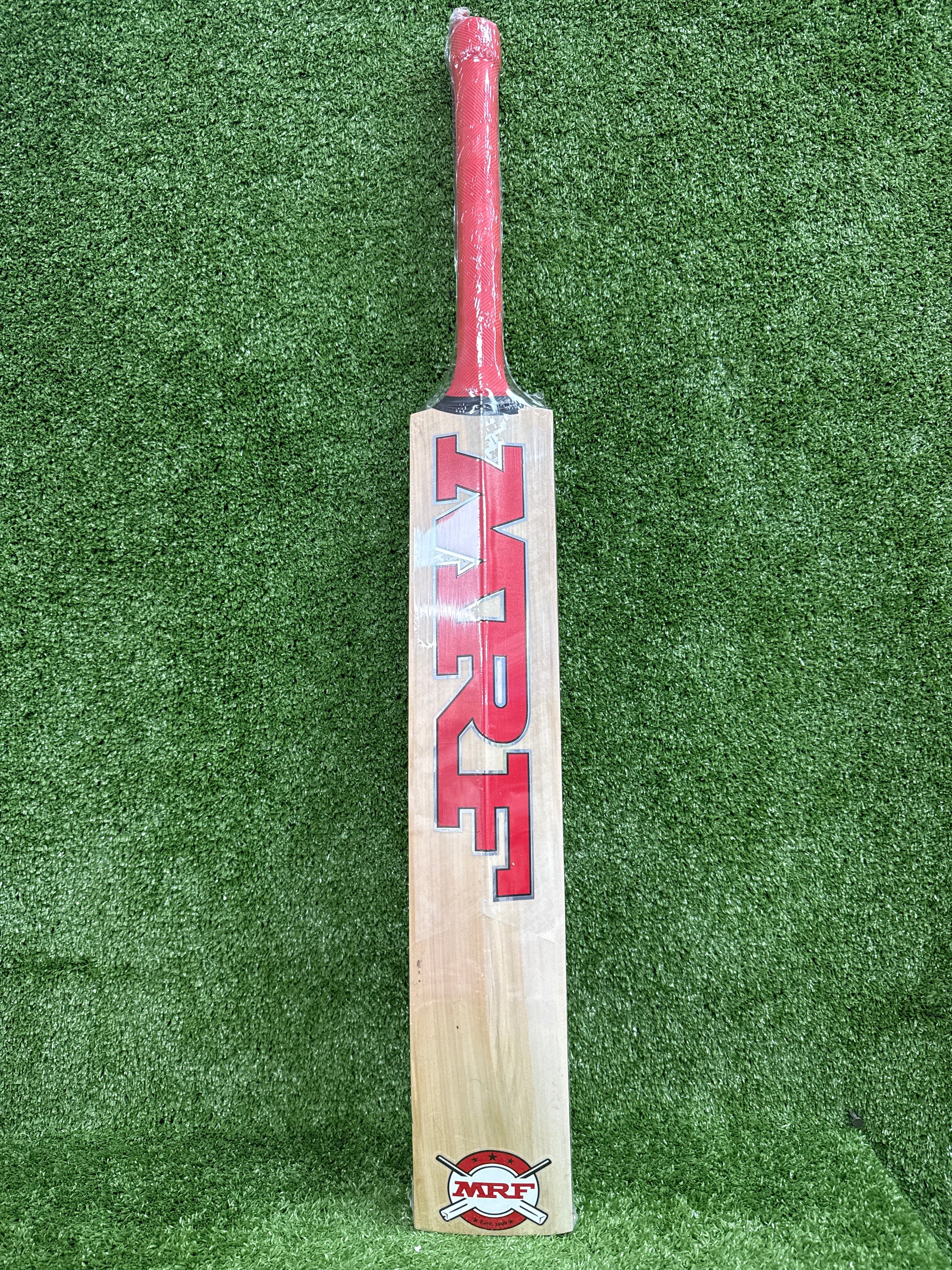 Premium English Willow Cricket Bat - MRF Genius Run Machine Harrow - Perfect for Professional Matches & Training Sessions