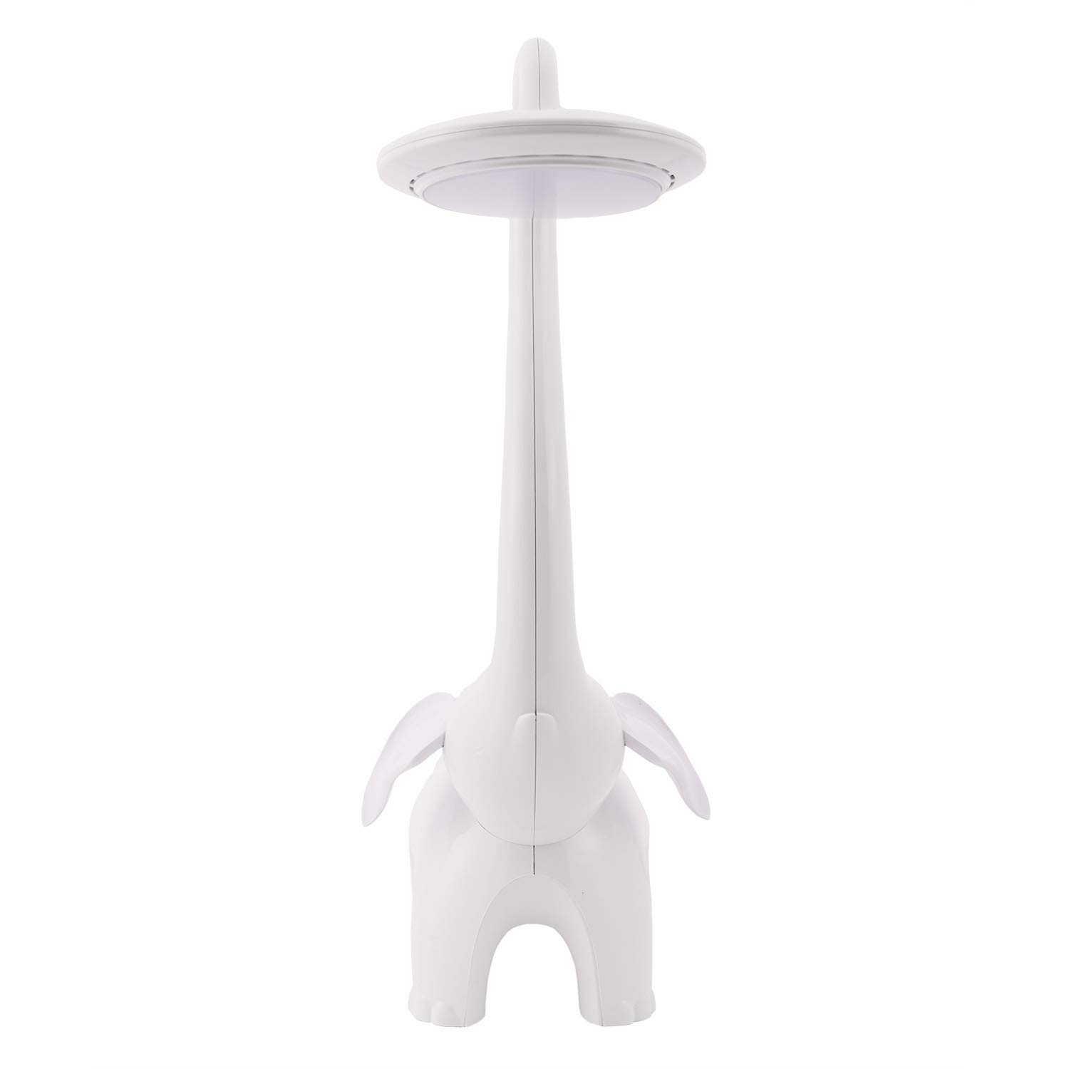 Elephant LED Desk Lamp - Touch Control Night Light for Kids Room, Safari Animal Decor, Nursery Lighting (Lily) | Perfect for Bedtime Reading & Children's Room Decoration