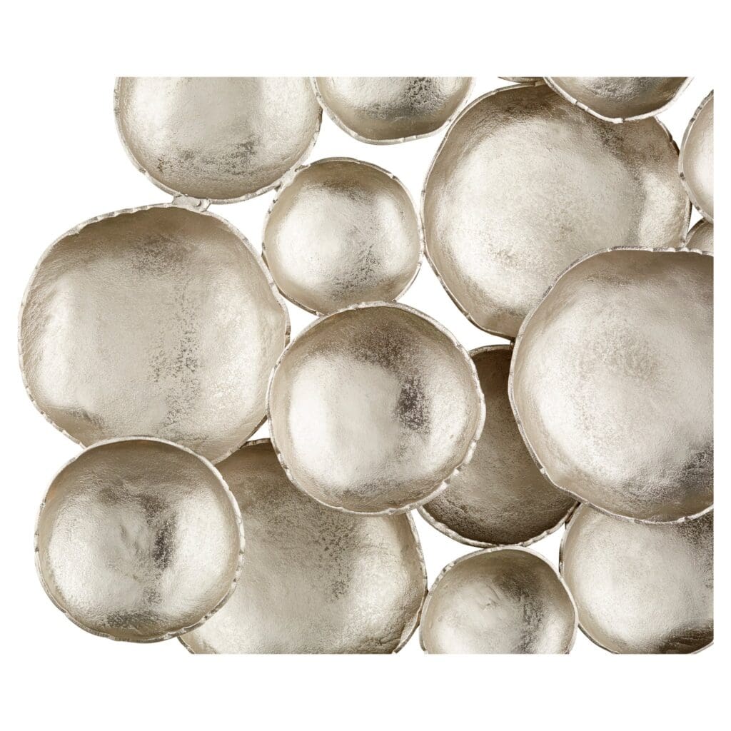 Cyan Design 11153 Gala Silver Wall Decor - Elegant Home Decoration for Living Room, Bedroom & Office