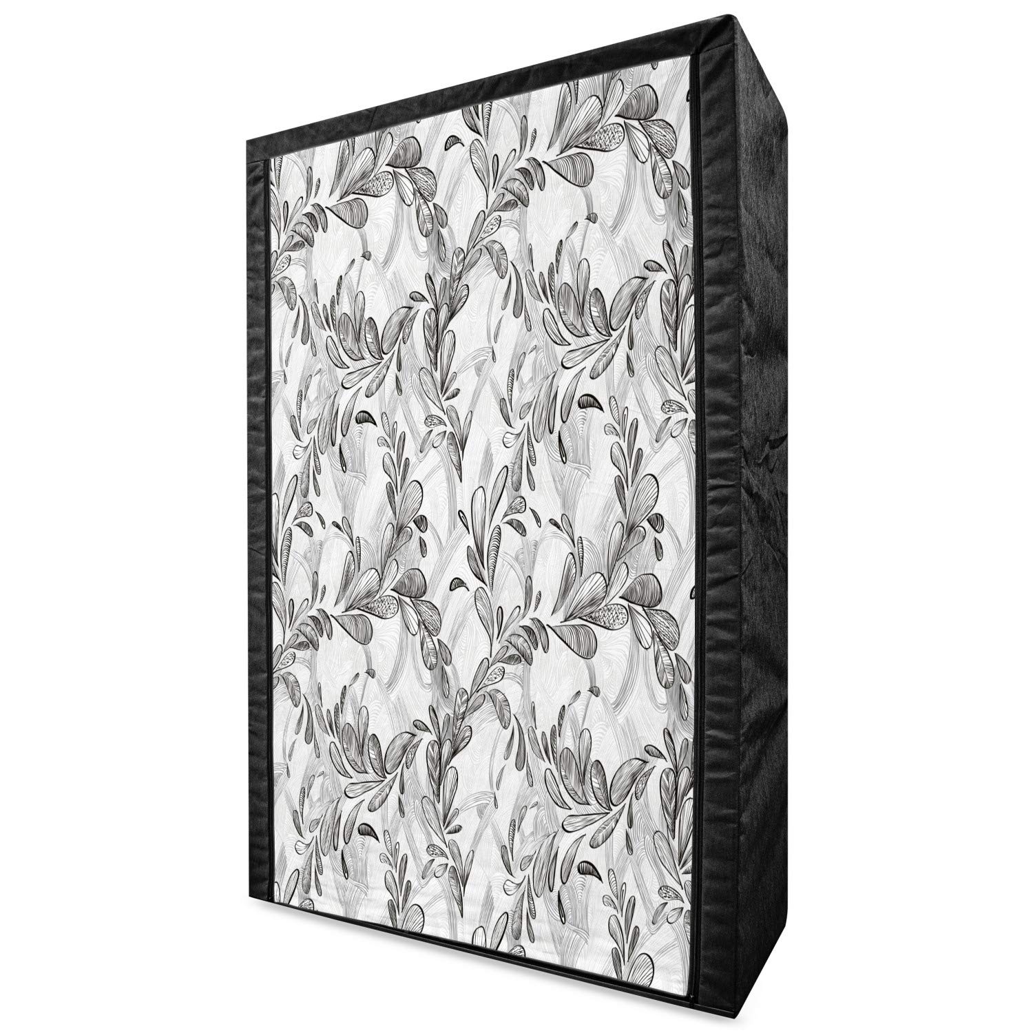 Ambesonne Portable Fabric Wardrobe Closet with Shelves - 42.5
