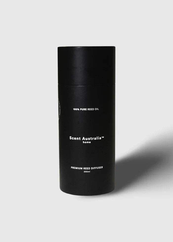 Scent Australia Home Aqua Positano Reed Diffuser 200ml - Luxury Aromatherapy Essential Oil Diffuser for Home, Office, Bedroom & Bathroom - Fresh Ocean Scent Air Freshener