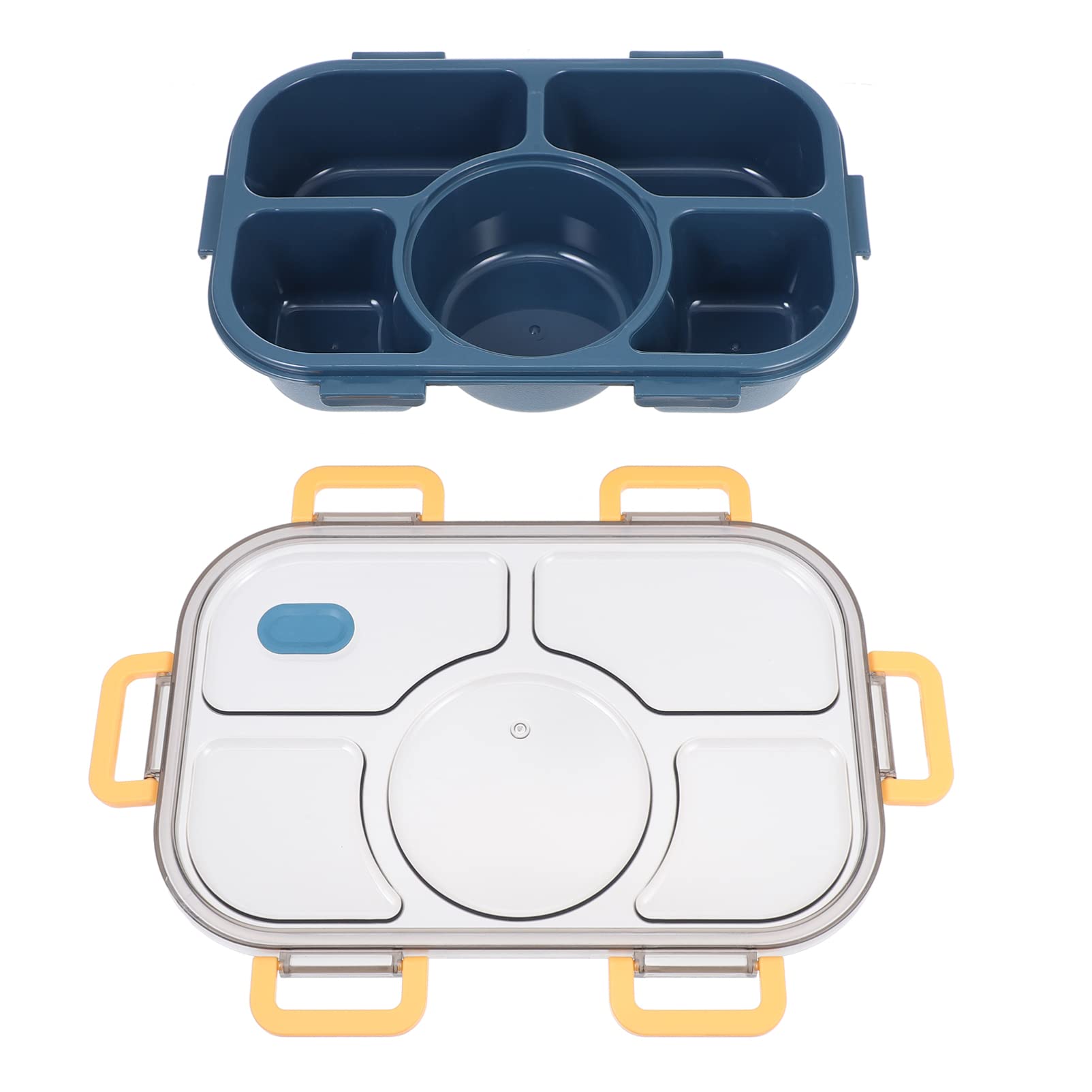 Leakproof Bento Lunch Box with Compartments - Divided Food Storage Container for Kids & Adults | Ideal for School, Work, Picnics & Meal Prep
