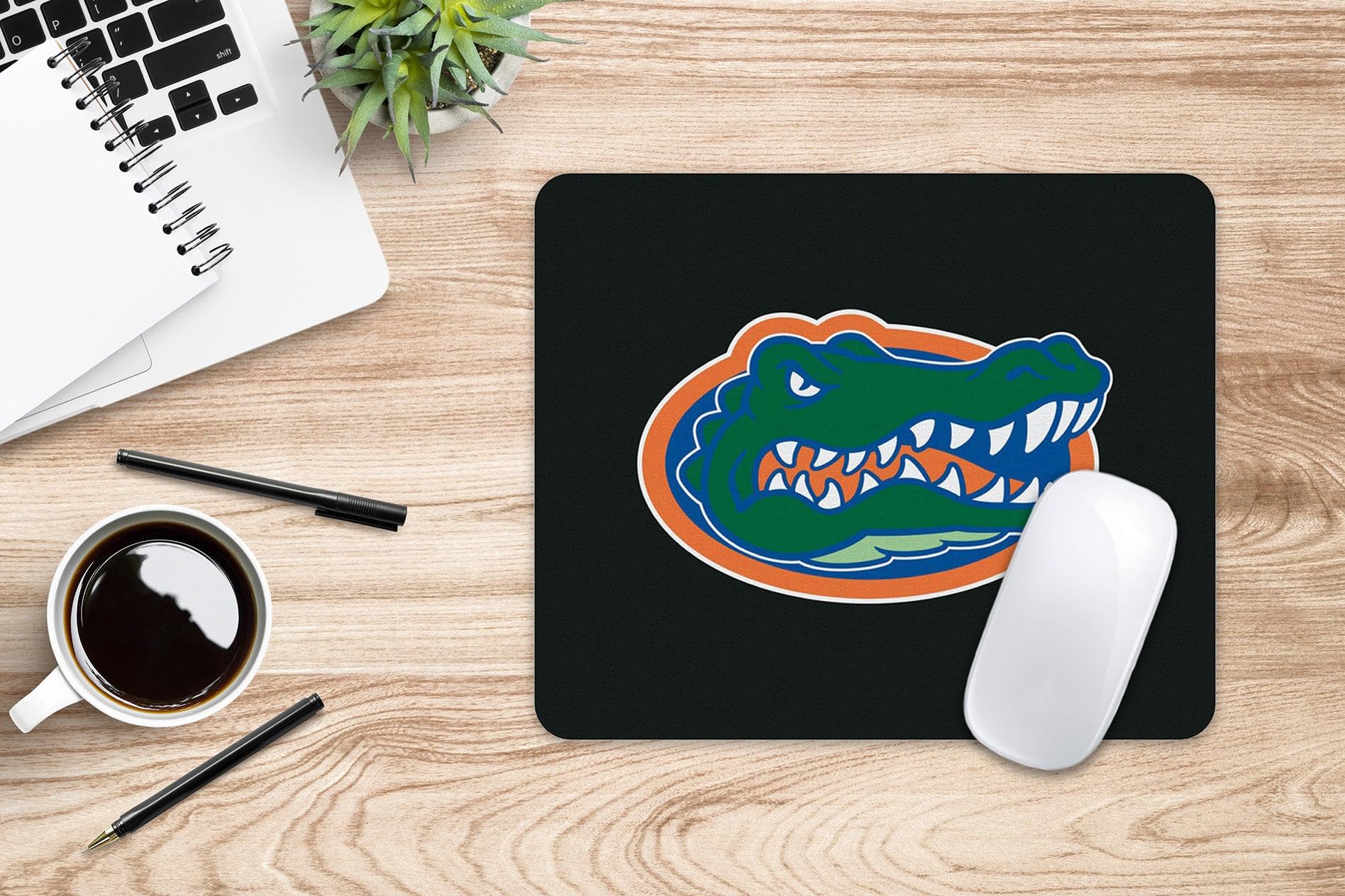 Florida Gators Mouse Pad - Non-Slip Fabric Gaming & Office Desk Mat with UF Logo - Perfect for University of Florida Fans, Students & Alumni - Ideal for Work, Gaming & Home Office Use