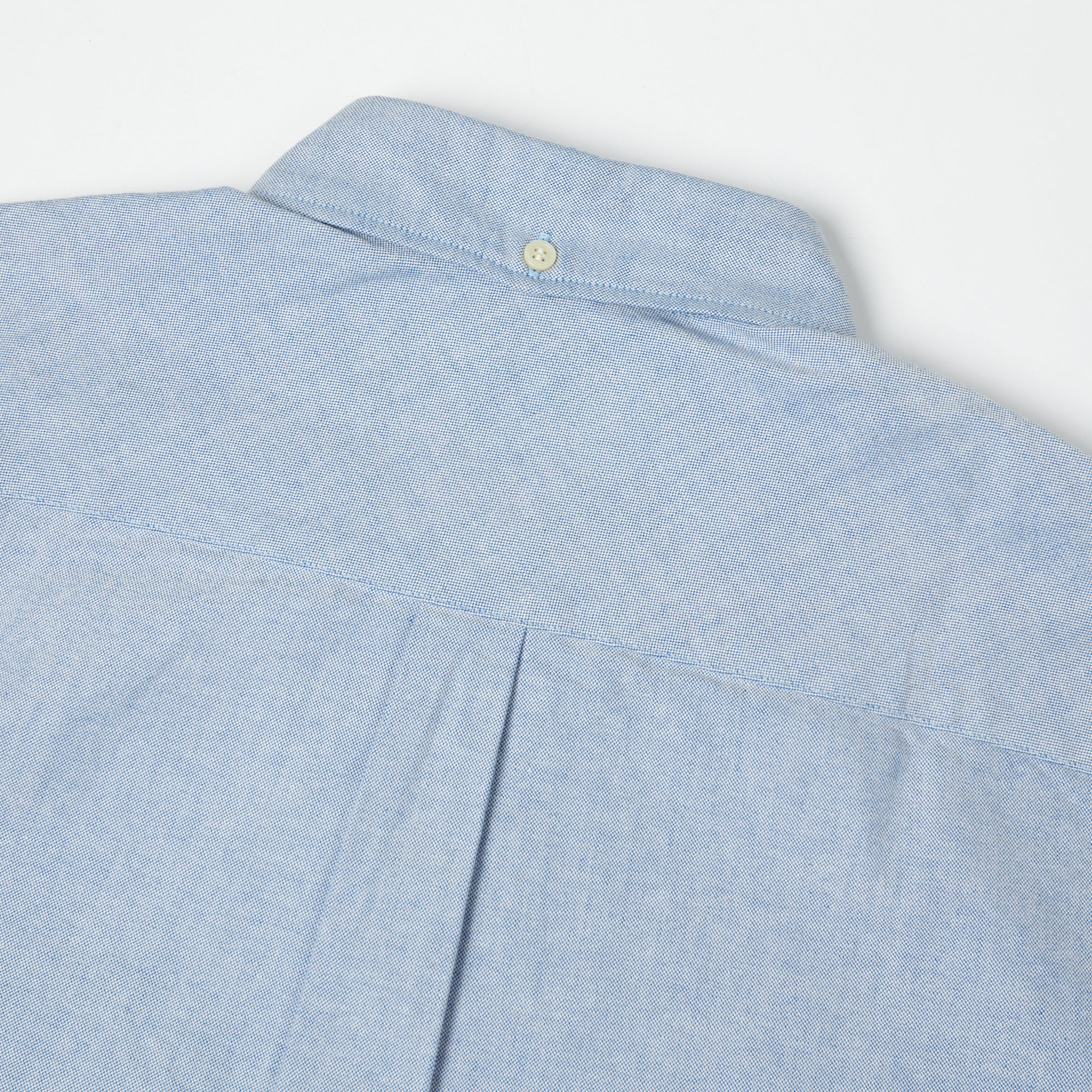Full Count 4892 Oxford Cloth Button Down Shirt for Men - Classic Blue Casual Dress Shirt - Perfect for Office, Business Meetings & Smart Casual Outfits