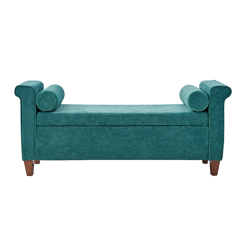Gabino Traditional Style Storage Bench - Multipurpose Entryway, Living Room, Bedroom Seat with Storage - Perfect for Home Decor & Organization