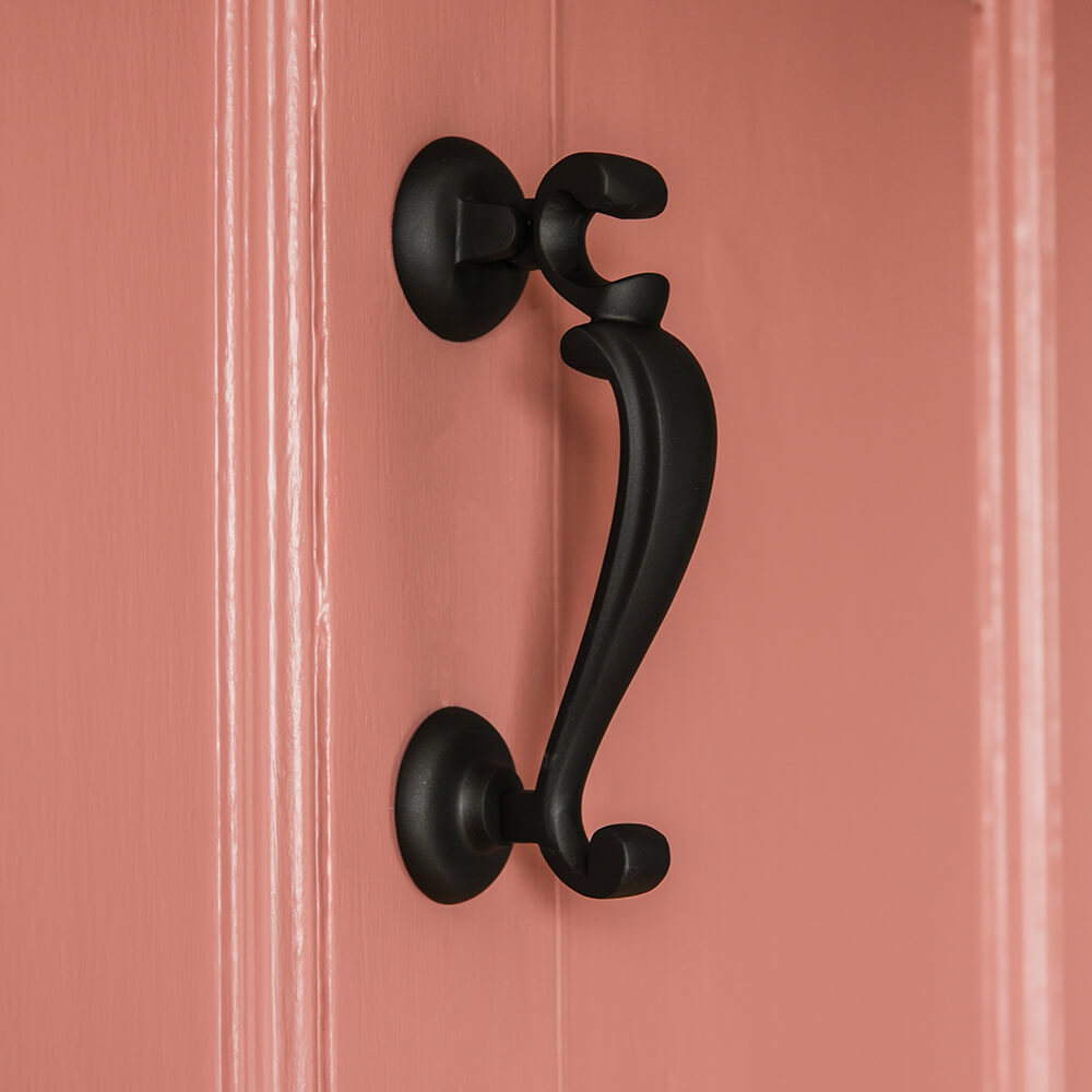 Zero Black Doctors Door Knocker - Premium Matte Black Door Knocker for Home & Office - Perfect for Medical Professionals, Clinics & Hospitals