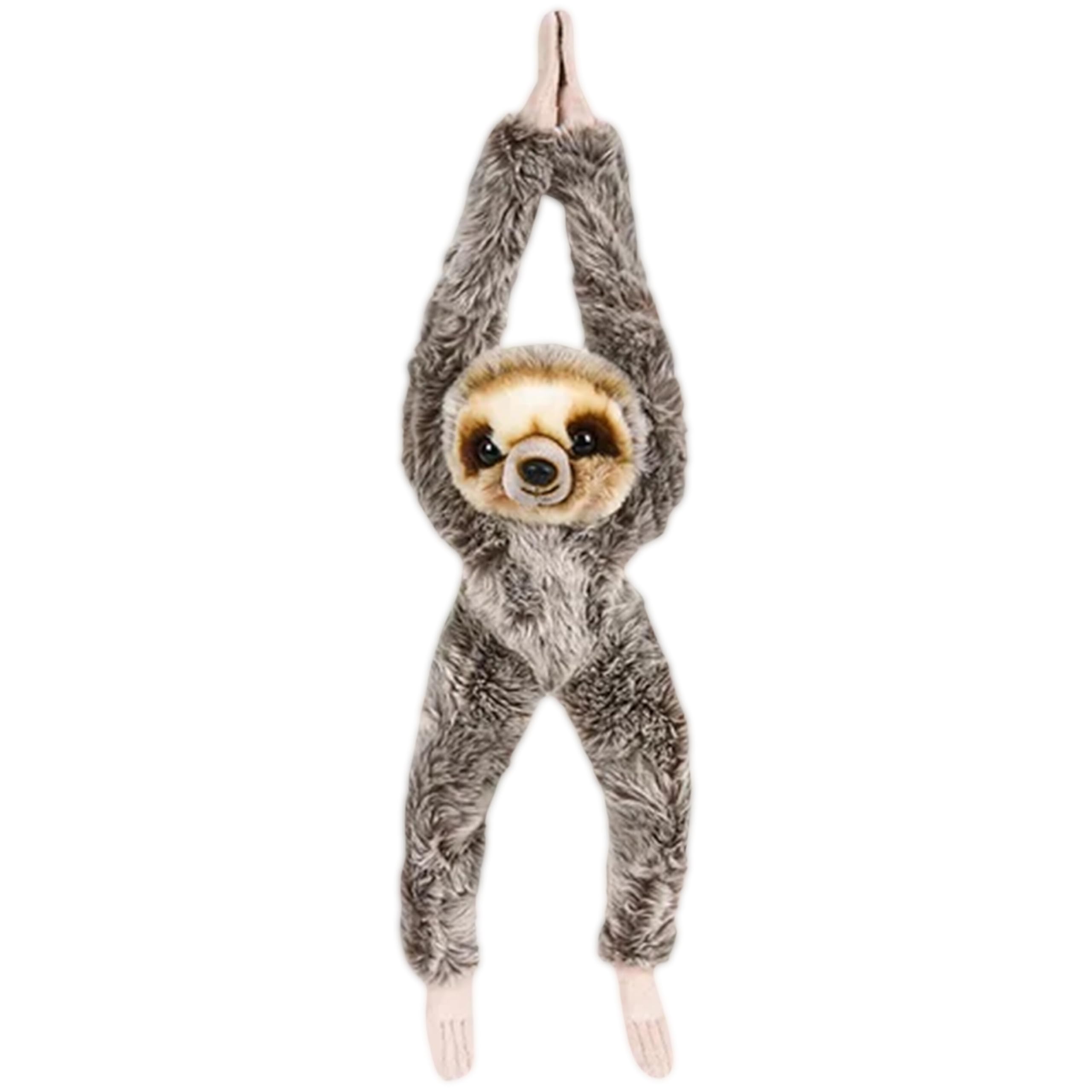 24'' Sloth Stuffed Animal Plush Toy - Soft Hanging Sloth Plushie for Kids, Nursery Decor, Birthday & Christmas Gift for Boys and Girls - Perfect for Bedroom Decor, Playtime & Cuddling