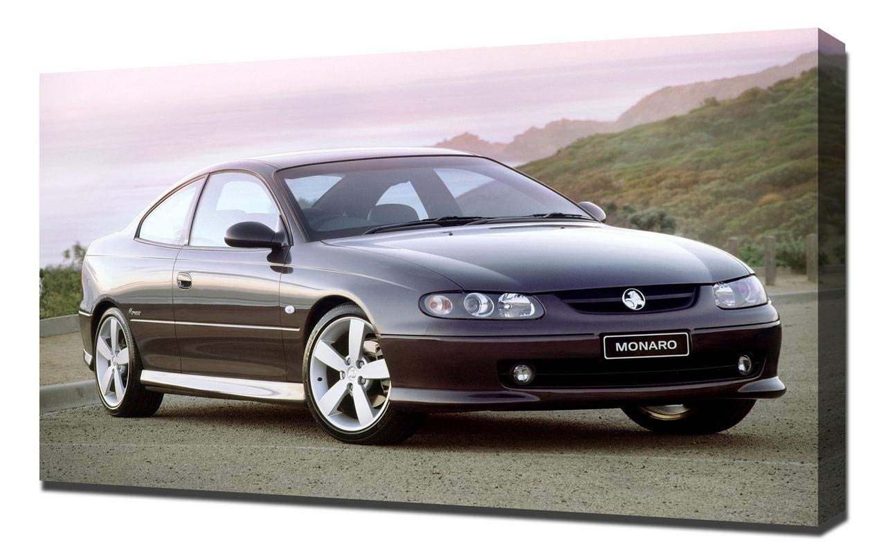 Monaro CV8 V3 Canvas Art Print - Premium Wall Art Canvas Wrap for Home & Office Decor - Perfect for Living Room, Bedroom, or Office Wall Display