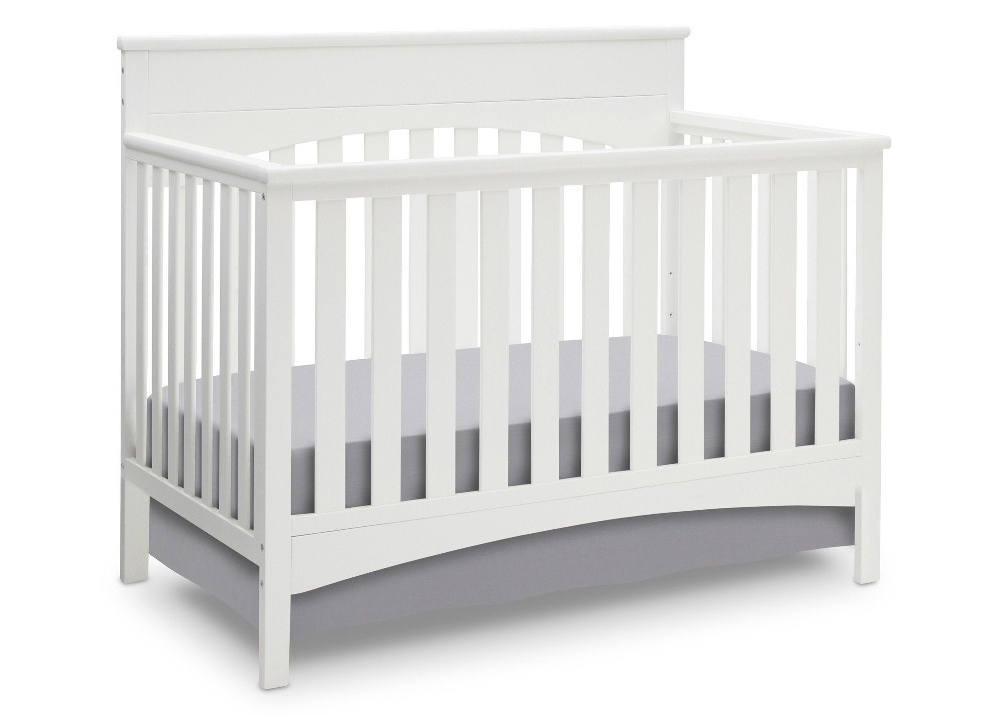 Bennington Lifestyle 4-in-1 Convertible Baby Crib - Toddler Bed, Daybed & Full-Size Bed - Safe Nursery Furniture for Newborns & Kids - Perfect for Bedrooms, Daycare & Guest Rooms
