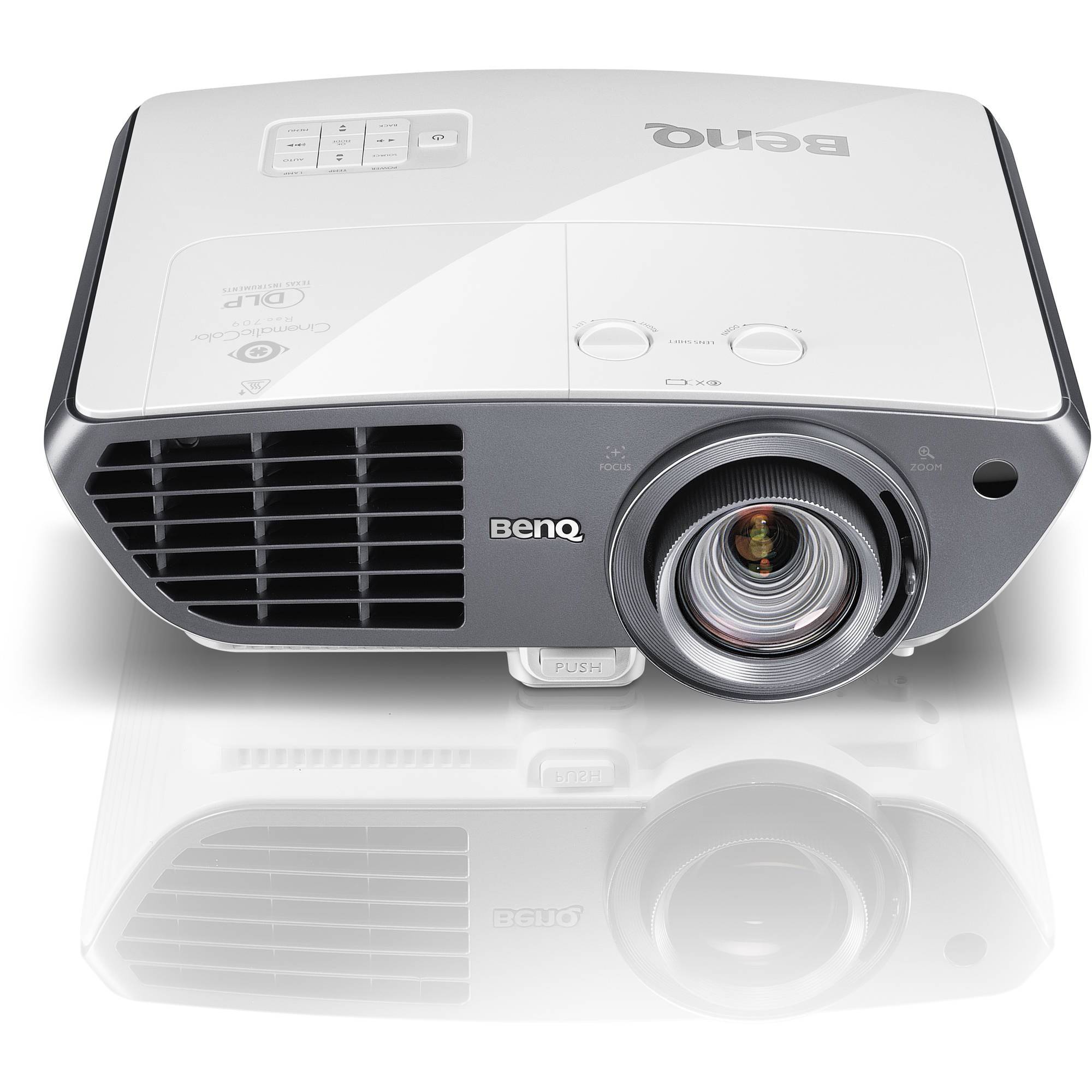 BenQ HT4050 Full HD 1080p 3D DLP Home Theater Projector - High Brightness 2200 Lumens, 15,000:1 Contrast Ratio for Movies, Gaming & Sports in Living Room or Home Theater