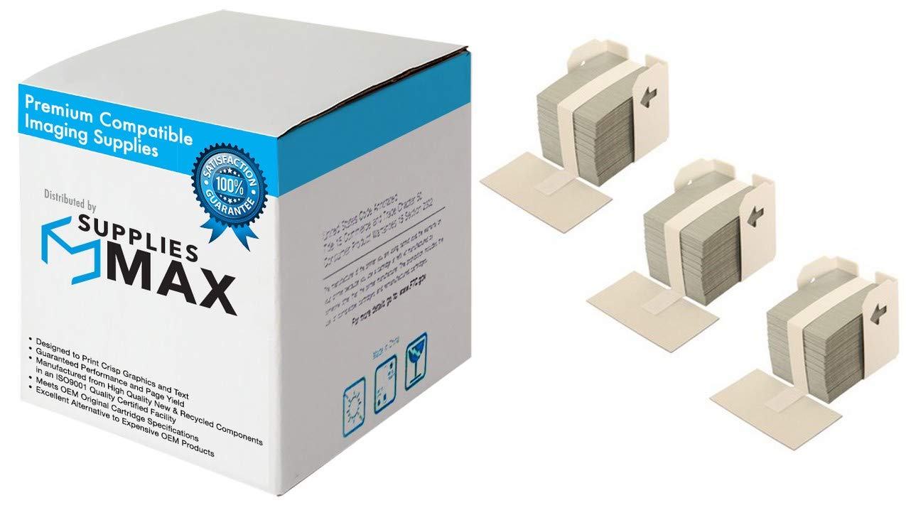 HP Type J1 Copier/Printer Staples Cartridge - 3 Pack (5000 Staples) - Compatible Replacement for C8091A - Ideal for Office Printing & Document Binding