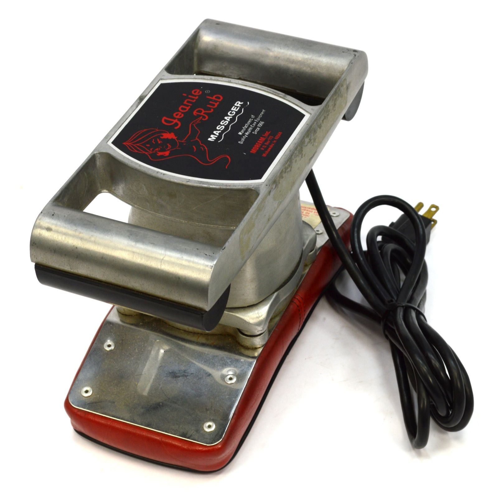 MORFAM INC. JEANIE RUB Single Speed Professional Massager - Early Model for Muscle Relief & Relaxation - Perfect for Home, Office & Spa Use