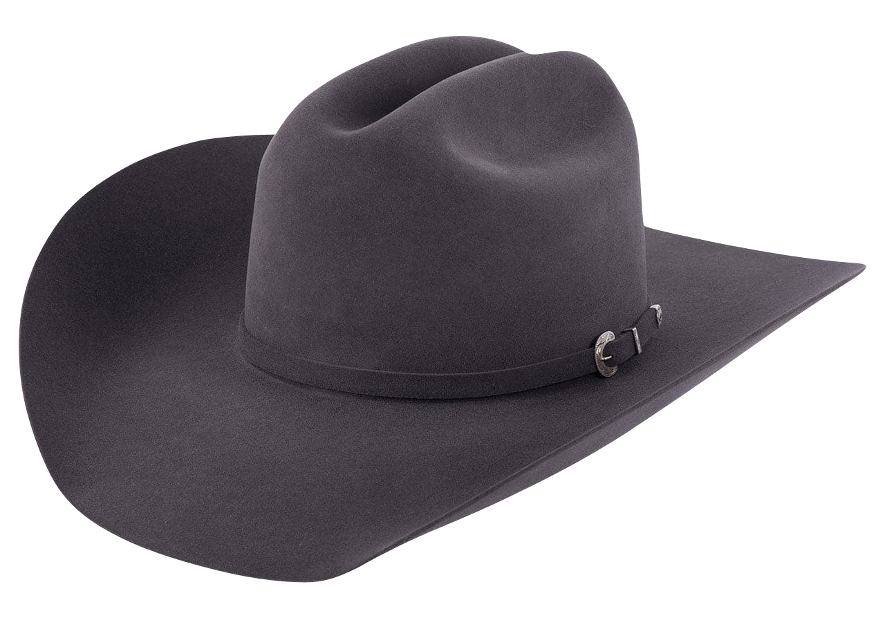 American Hat Co. 40X Gray Felt Cowboy Hat for Men - Premium Western Style Rancher Hat with Wide Brim - Perfect for Rodeo, Country Music Festivals & Outdoor Adventures