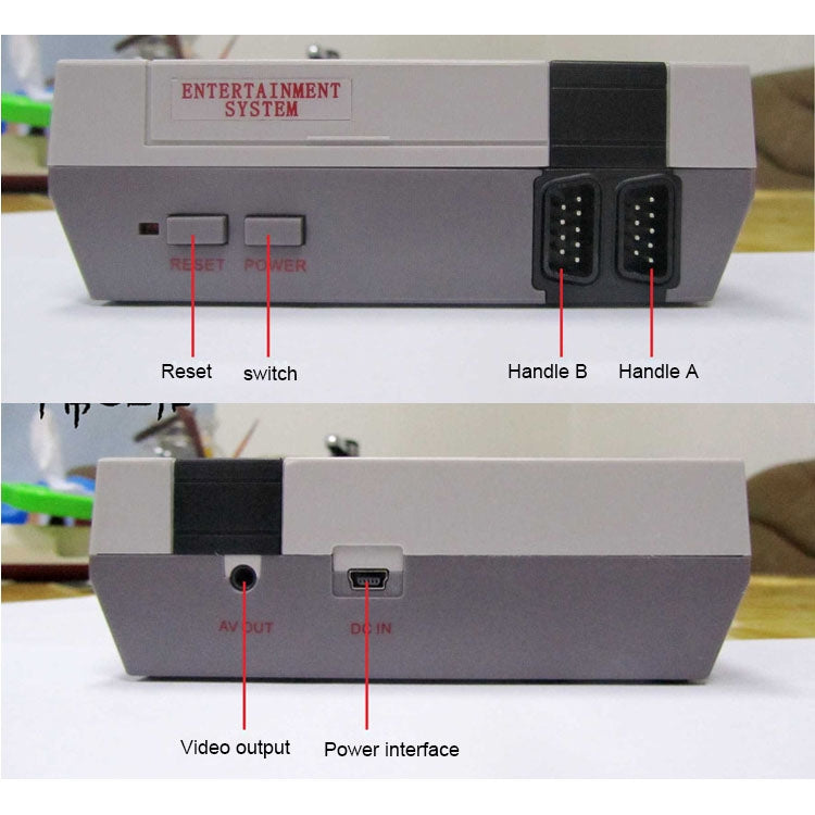 Retro Mini Game Console with 620 Classic Games - Perfect for Home Entertainment & Nostalgic Gaming Experience