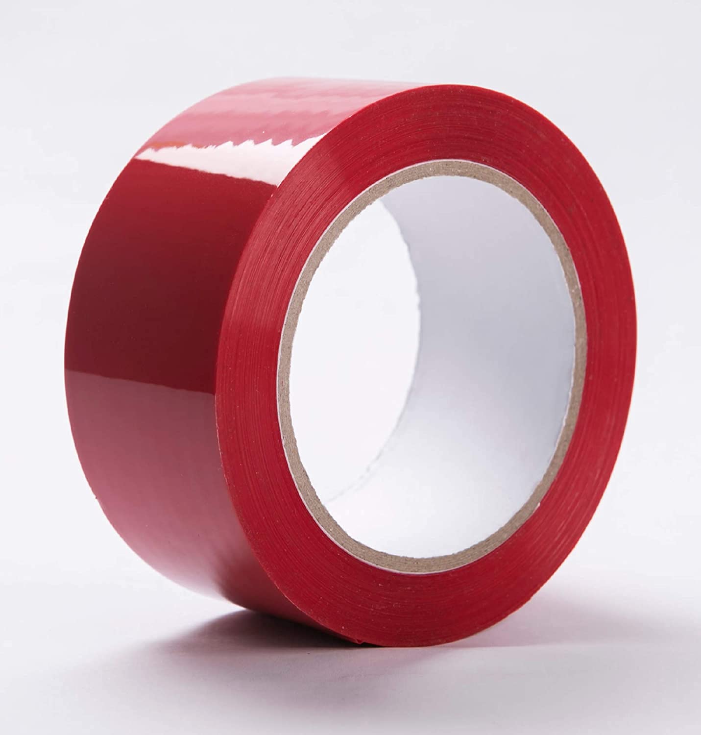 3 Rolls Heavy Duty Red Packing Tape - 2 Inch x 110 Yards, 2.0 Mil Thick Moving & Carton Sealing Tape for Shipping Boxes, Storage & Home Moving Supplies