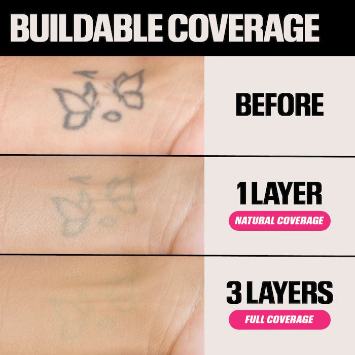 HUDA BEAUTY Easy Blur™ Natural Airbrush Foundation with Niacinamide - Lightweight, Buildable Coverage for Flawless Skin | Perfect for Everyday Wear & Special Occasions