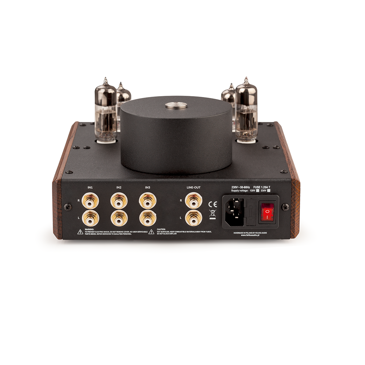 Feliks Audio Echo MKII Tube Headphone Amplifier - High-End Vacuum Tube Amp for Audiophiles | Perfect for Home Listening Studios & Critical Music Enjoyment