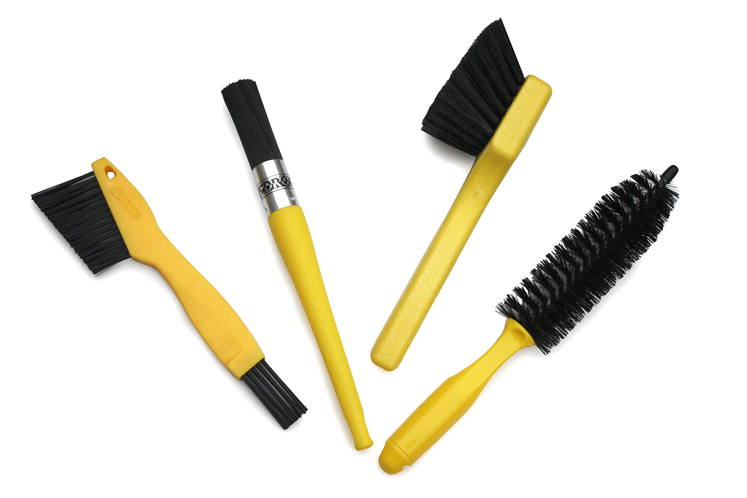 Pedro's Pro Brush Bicycle Cleaning Kit (5-Piece) - Premium Bike Cleaning Tools for Road & Mountain Bikes - Perfect for Home Bike Maintenance & Professional Use