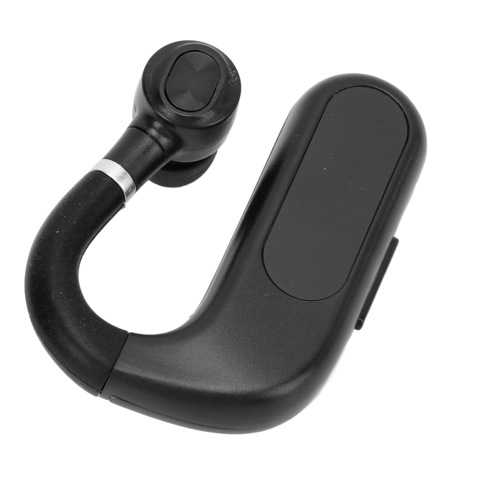 Single Bluetooth Earbud - Wireless BT 5.2 Headset with Digital Display | Rotatable Comfortable Earphone with Clear Sound for Smartphones (V13 Black) | Perfect for Workouts, Commuting & Hands-Free Calls