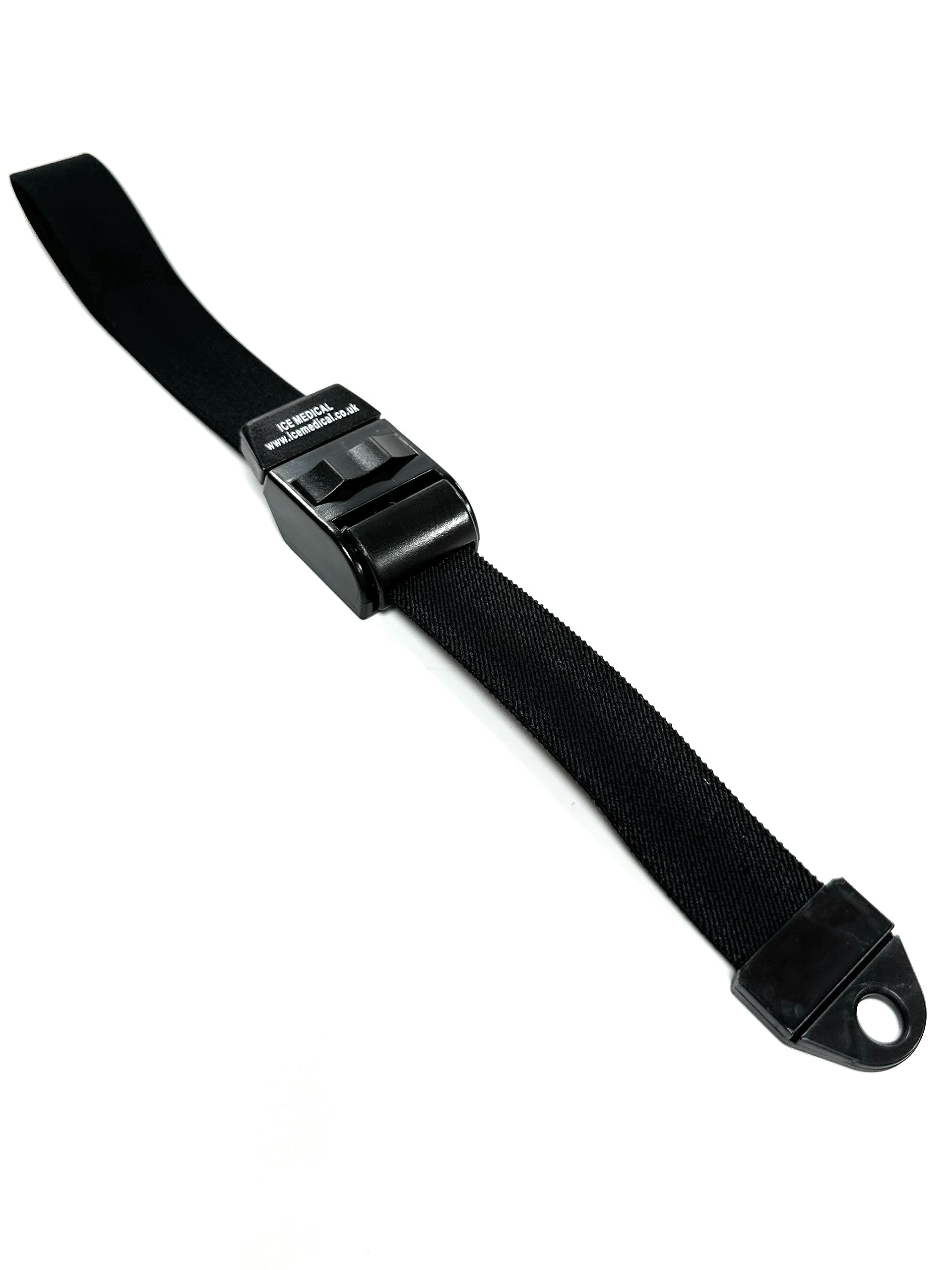 Black Tourniquet for Emergency First Aid - Quick & Slow Release Military-Grade Trauma Band for Outdoor, Tactical & Survival Use