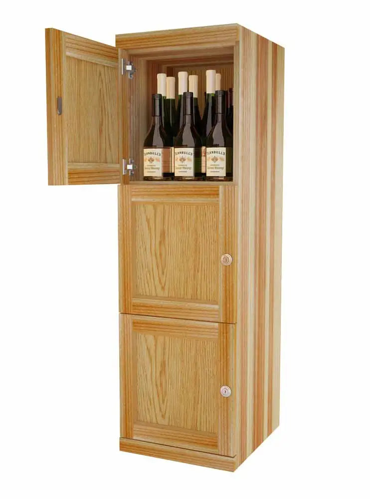 Vinostor Wine Lockers - 3 Locking Bins, 51 5/8