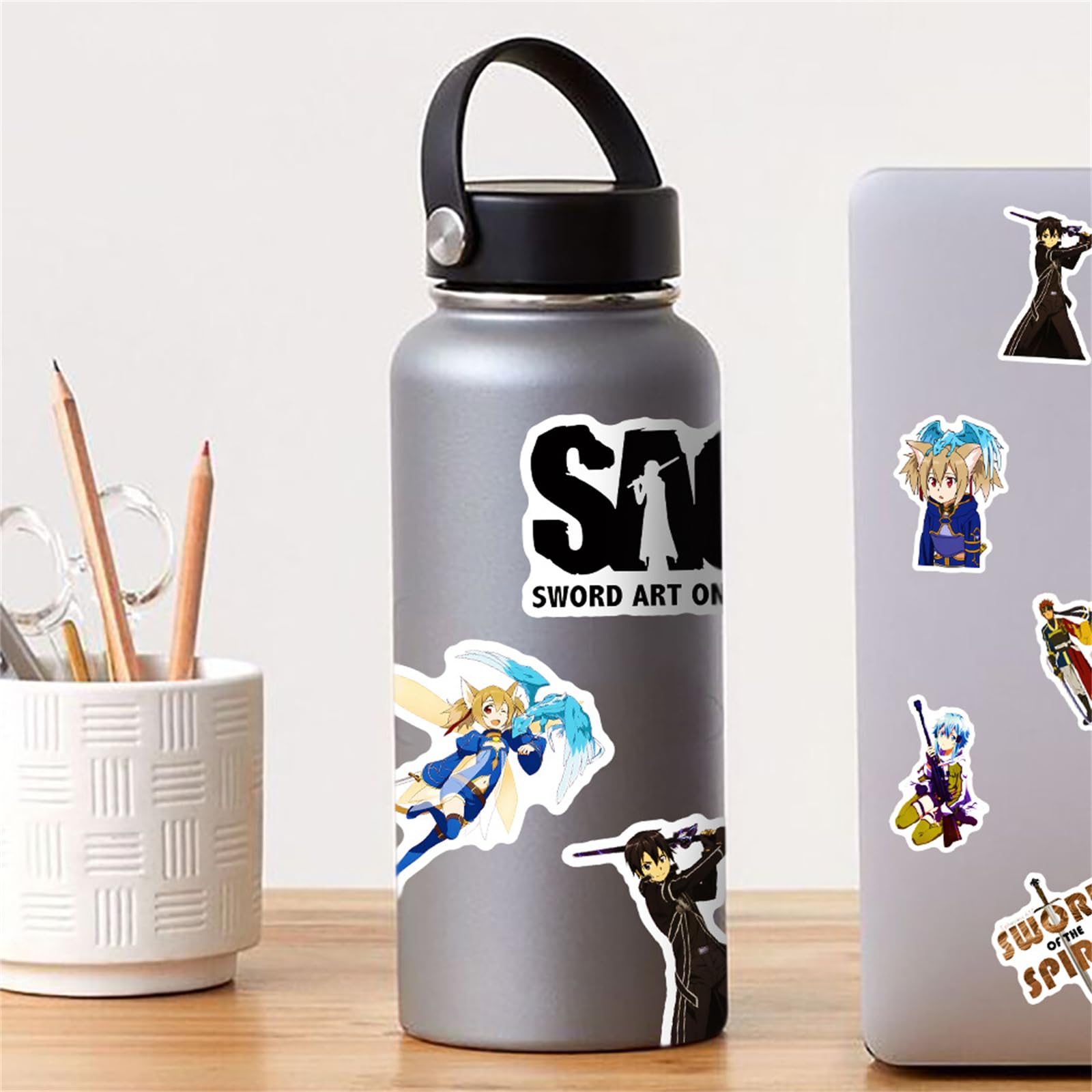 50pcs Cartoon Vinyl Waterproof Stickers - Durable Decals for Laptop, Car Bumper, Luggage, Skateboard, Water Bottles, Computer & Phone - Fun DIY Decor for Kids, Teens & Adults - Perfect for School, Office, Travel & Personalizing Belongings