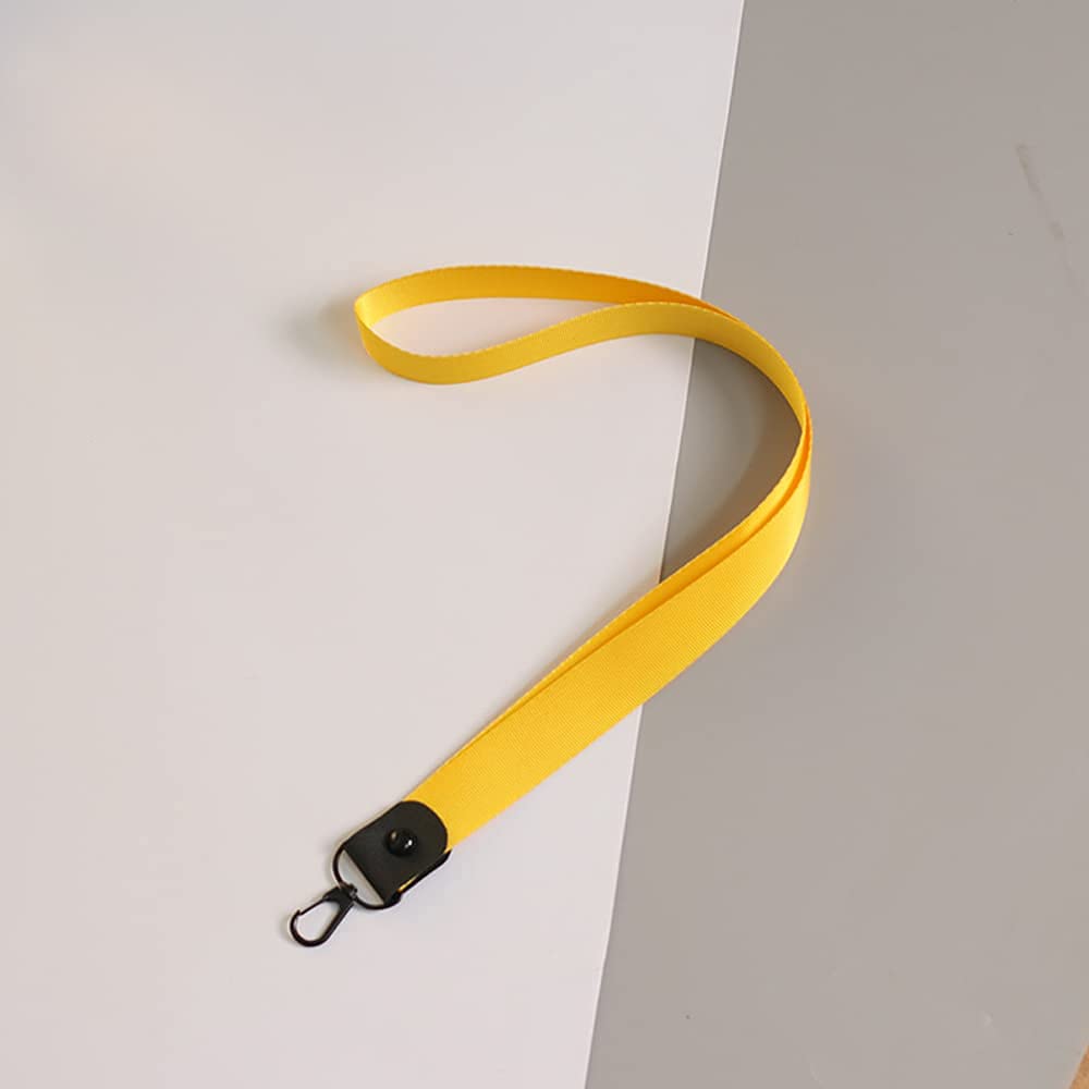 Yellow Cool Lanyards - Key Chain Holder for ID Badges & Keys