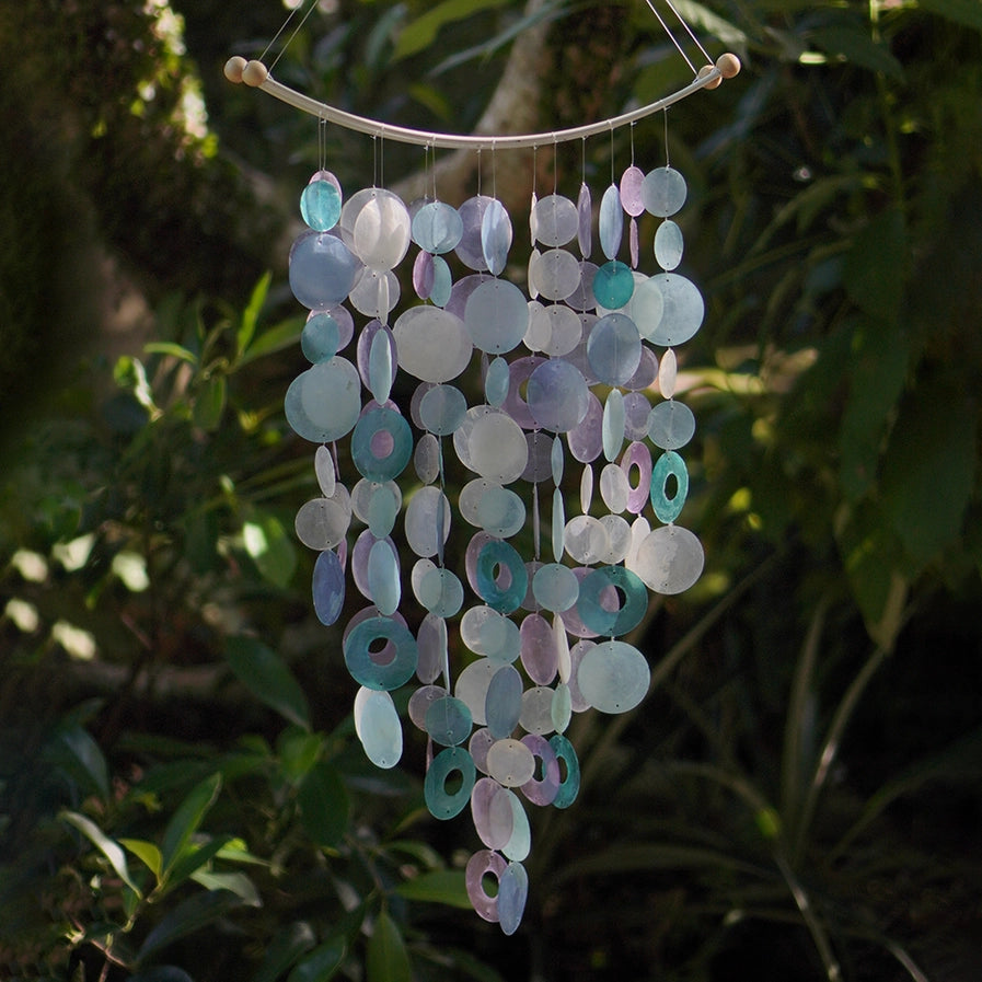 Handmade Rain Chimes for Outdoor Garden Decor - Soothing Wind Chimes for Patio, Balcony & Backyard Relaxation