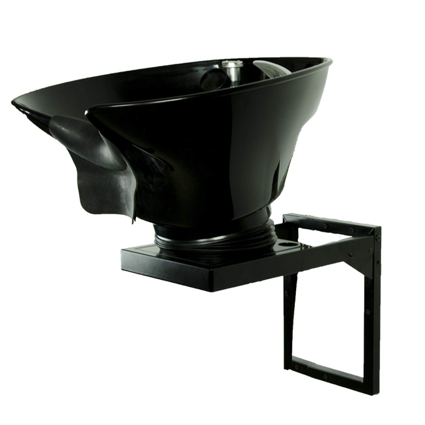 Wall Mount Salon & Spa Shampoo Bowl - ABS Plastic Hair Washing Sink for Professional Salons & Home Use - Perfect for Hair Washing, Coloring & Styling Services
