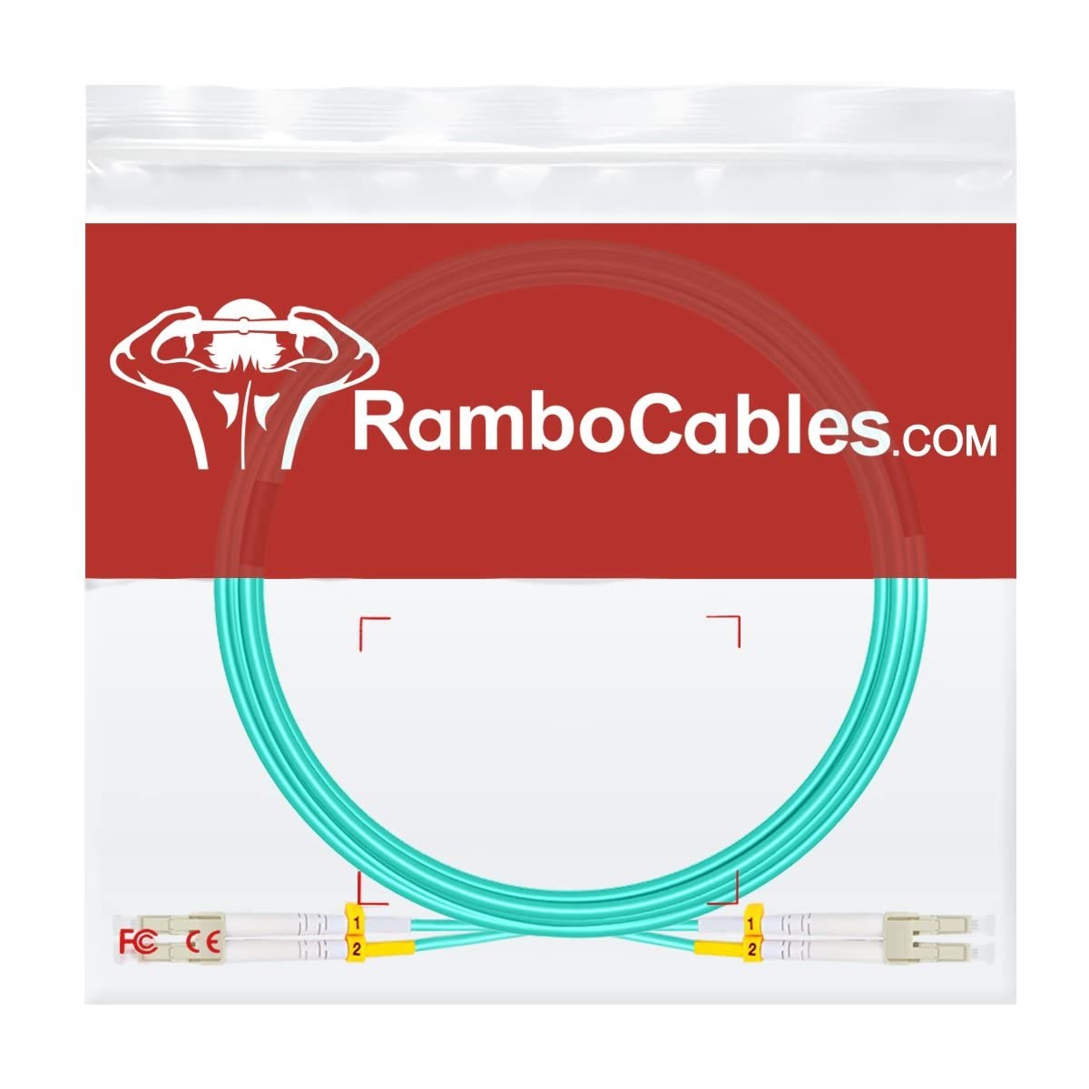 500ft (150m) OM4 LC to LC Fiber Patch Cable - Multimode Duplex 50/125μm - 40G/100G Compatible - LSZH Jacket - Length Options 7in to 500ft - Ideal for Data Centers, Server Rooms & High-Speed Network Connections