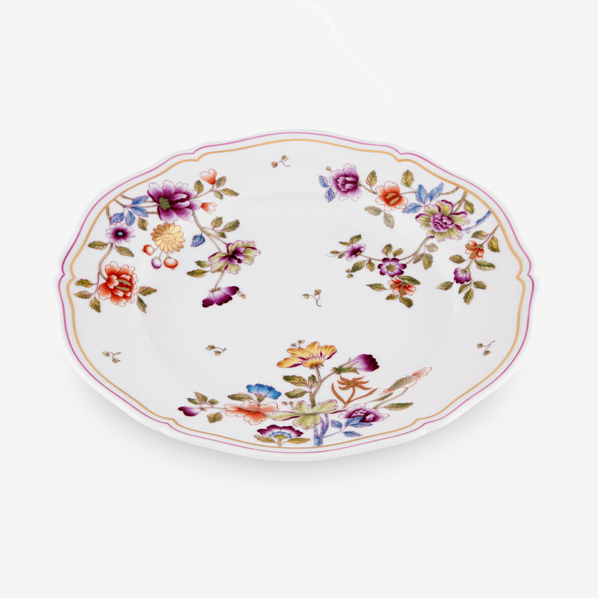 Ginori 1735 Granduca Coreana Porcelain Dinner Plate - Elegant Fine Dining & Special Occasion Tableware