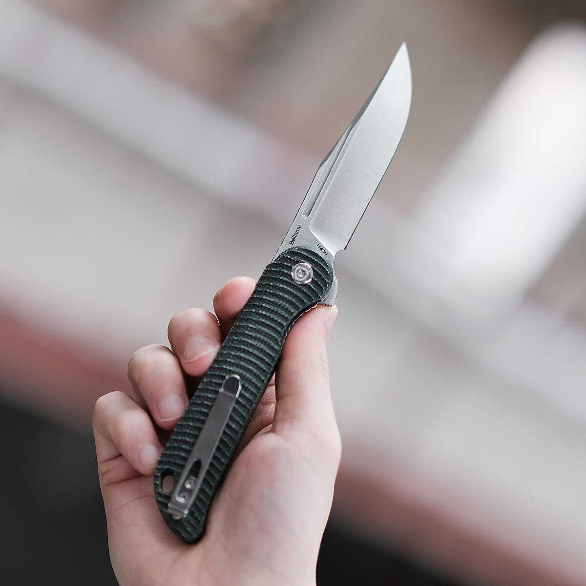 Bellamy Liner Lock Knife - 3.44