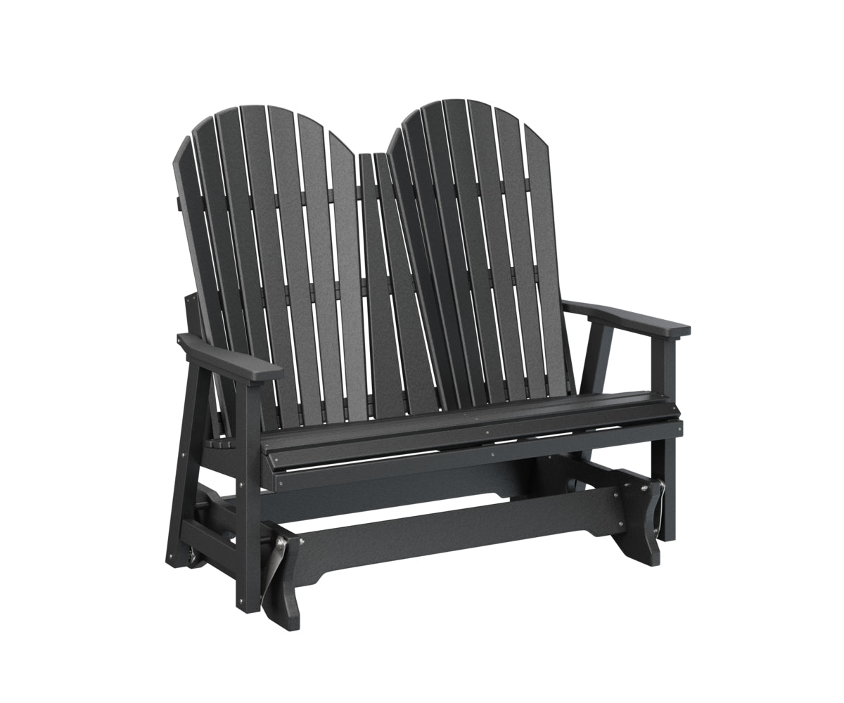 Berlin Gardens Comfo Back Double Glider - Outdoor Patio Swing Bench with Weather-Resistant Cushions - Perfect for Porch, Garden, and Backyard Relaxation