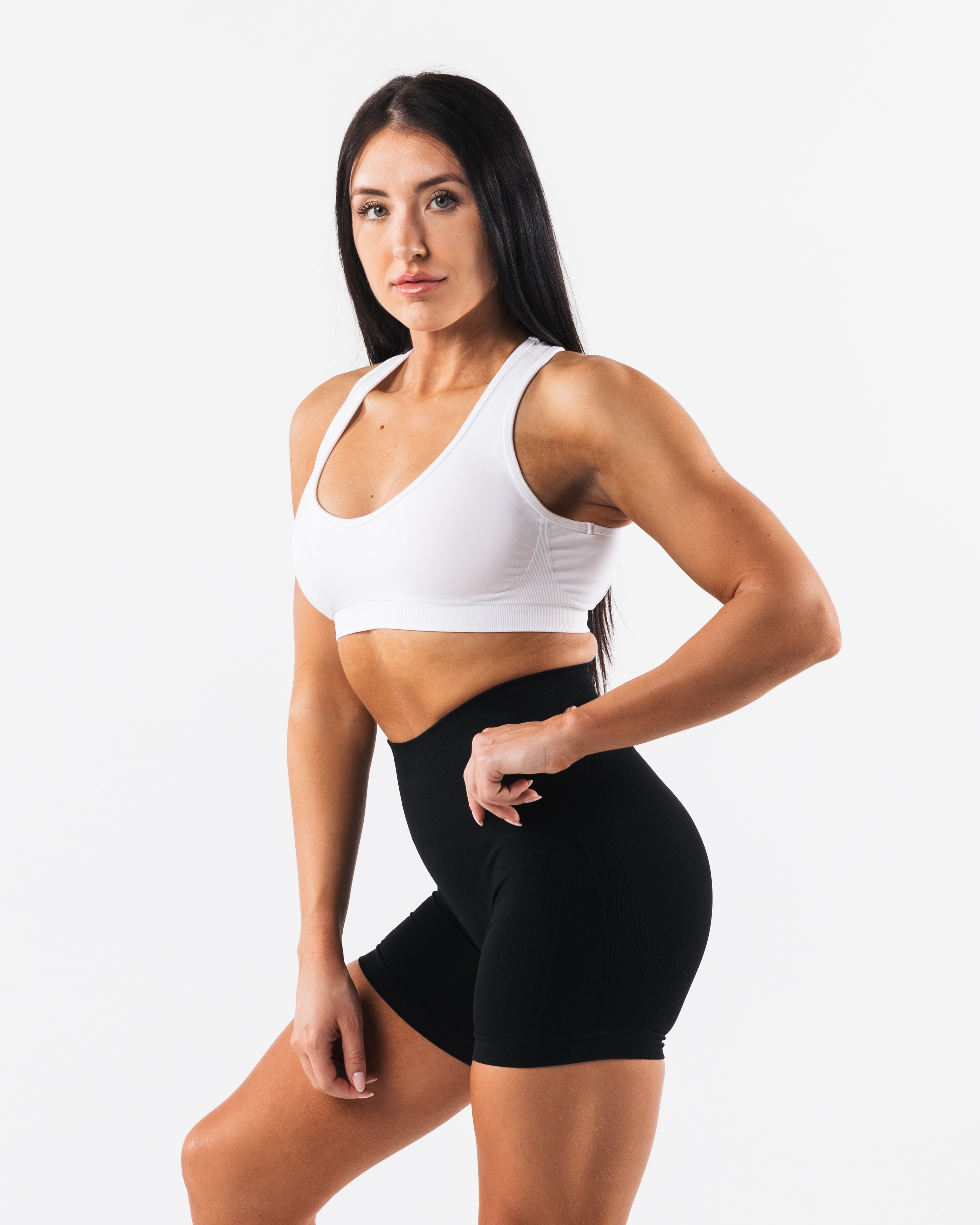 Amplify Contour Bra - Wireless Comfort Push Up Bra for Women in White | Perfect for Everyday Wear, Workout & Yoga