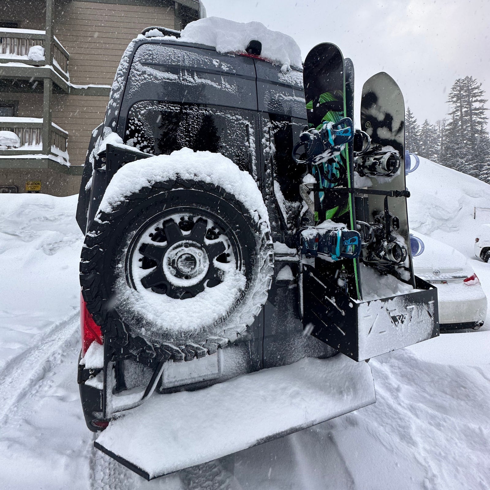 Sprinter Gondola Rack Bundle - Heavy Duty Cargo Carrier for Vans & Sprinters - Perfect for Camping, Road Trips & Outdoor Adventures