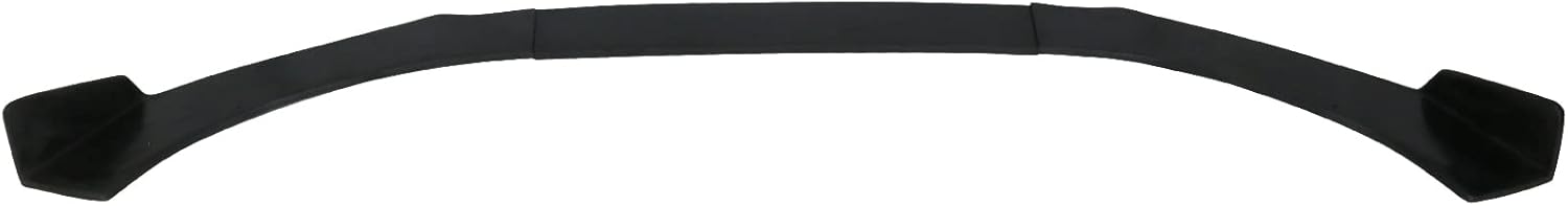 IKON Style PU Front Bumper Lip Spoiler Splitters Kit (3PCS, Unpainted Black) - Compatible with 2013-2016 Genesis Coupe 2 Door Models Only | Enhance Aerodynamics & Sporty Look for Street Racing & Car Shows