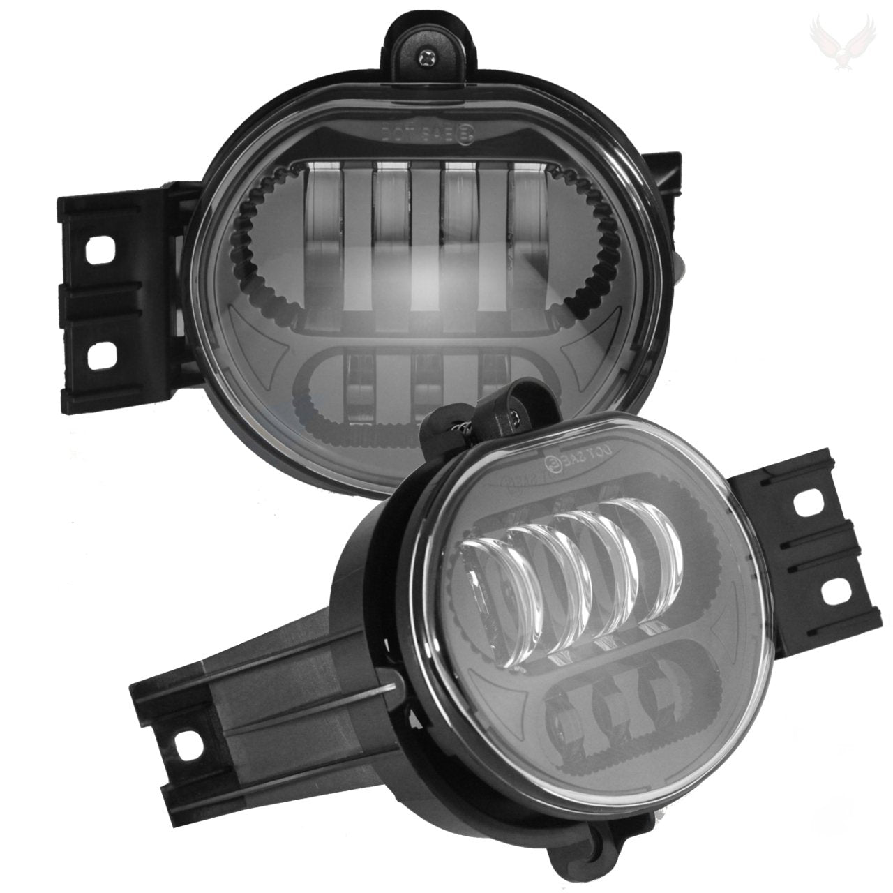 Eagle Lights Dodge Ram LED Fog Light Kit for 2002-2008 Models - High Visibility Fog Lights for Off-Road, Night Driving & Bad Weather Conditions