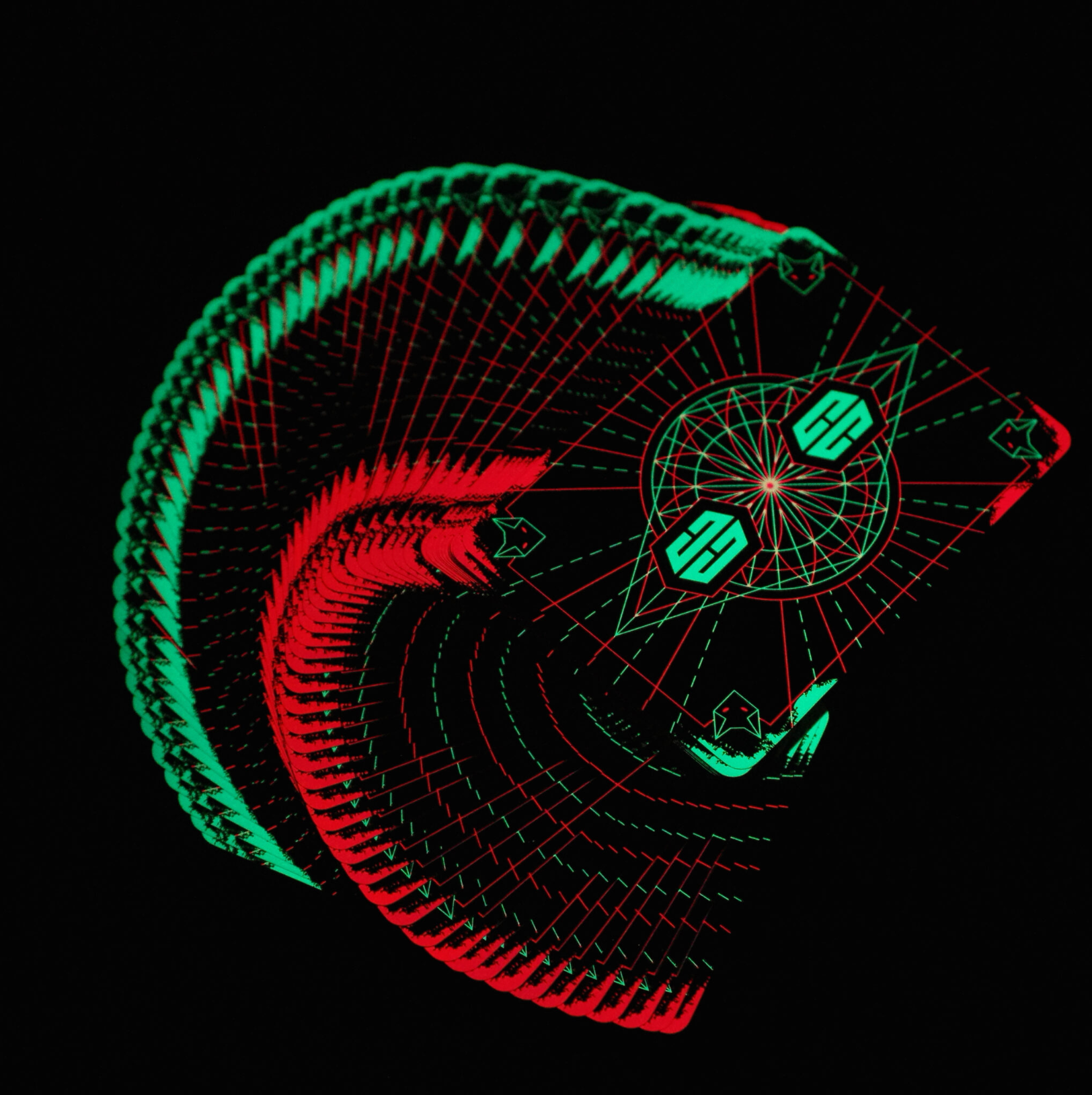 Chris Cards Glow V2 - Premium Glow-in-the-Dark Playing Cards for Magic Tricks, Poker Nights & Party Games | Perfect for Cardistry, Collectors & Gift Giving